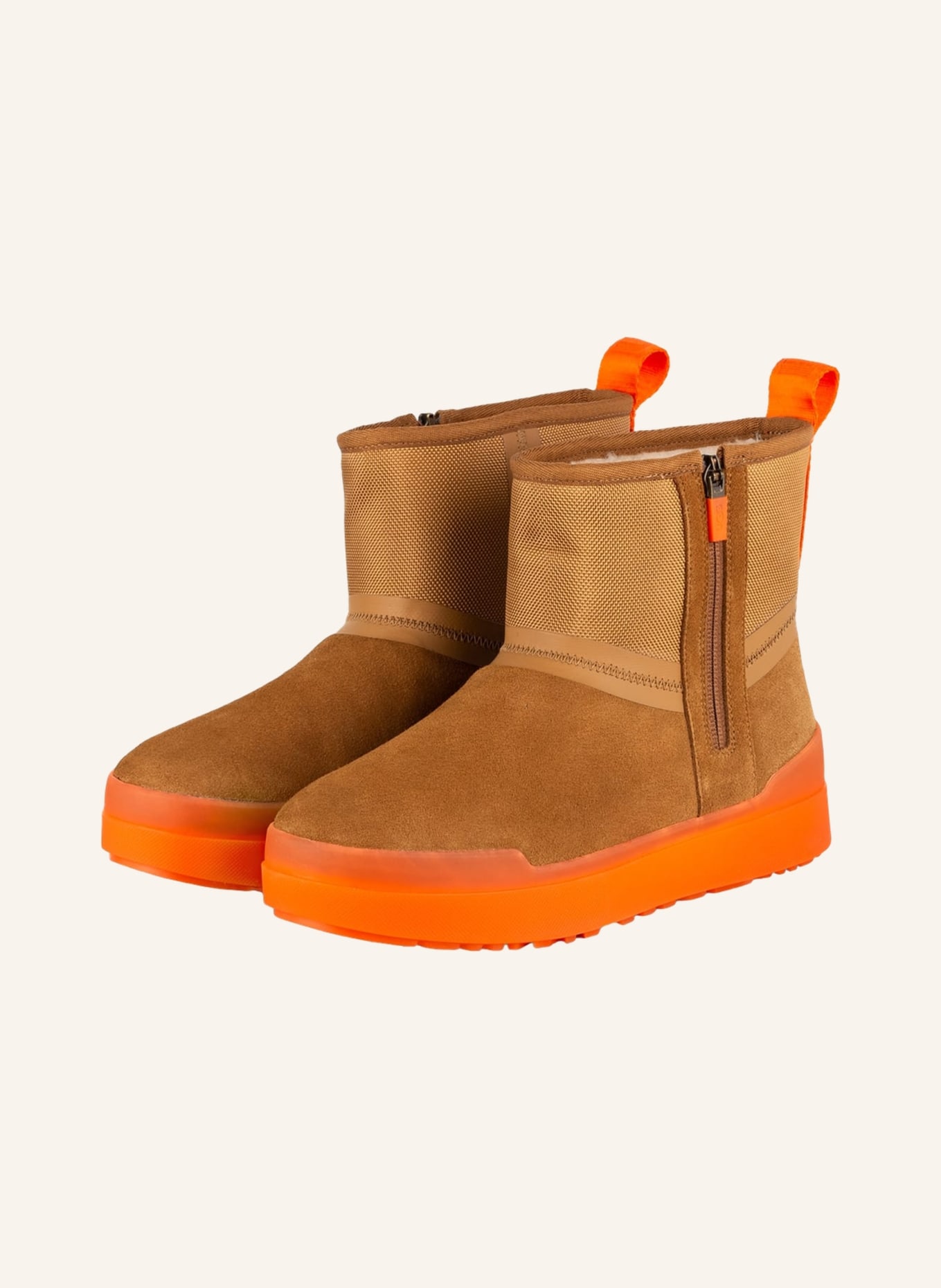 UGG Boots CLASSIC TECH MINI, Color: BROWN/ ORANGE (Image 1)