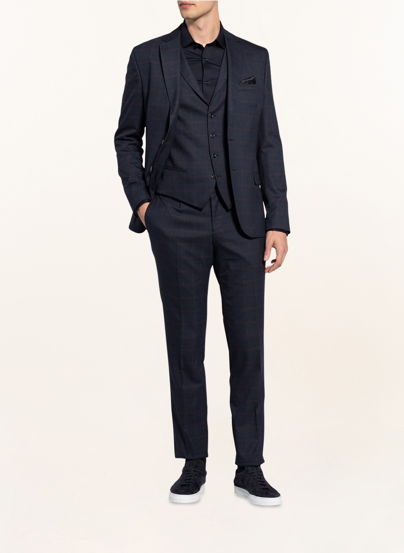 PAUL Suit trousers extra slim fit, Color: 690 NAVY (Image 2)