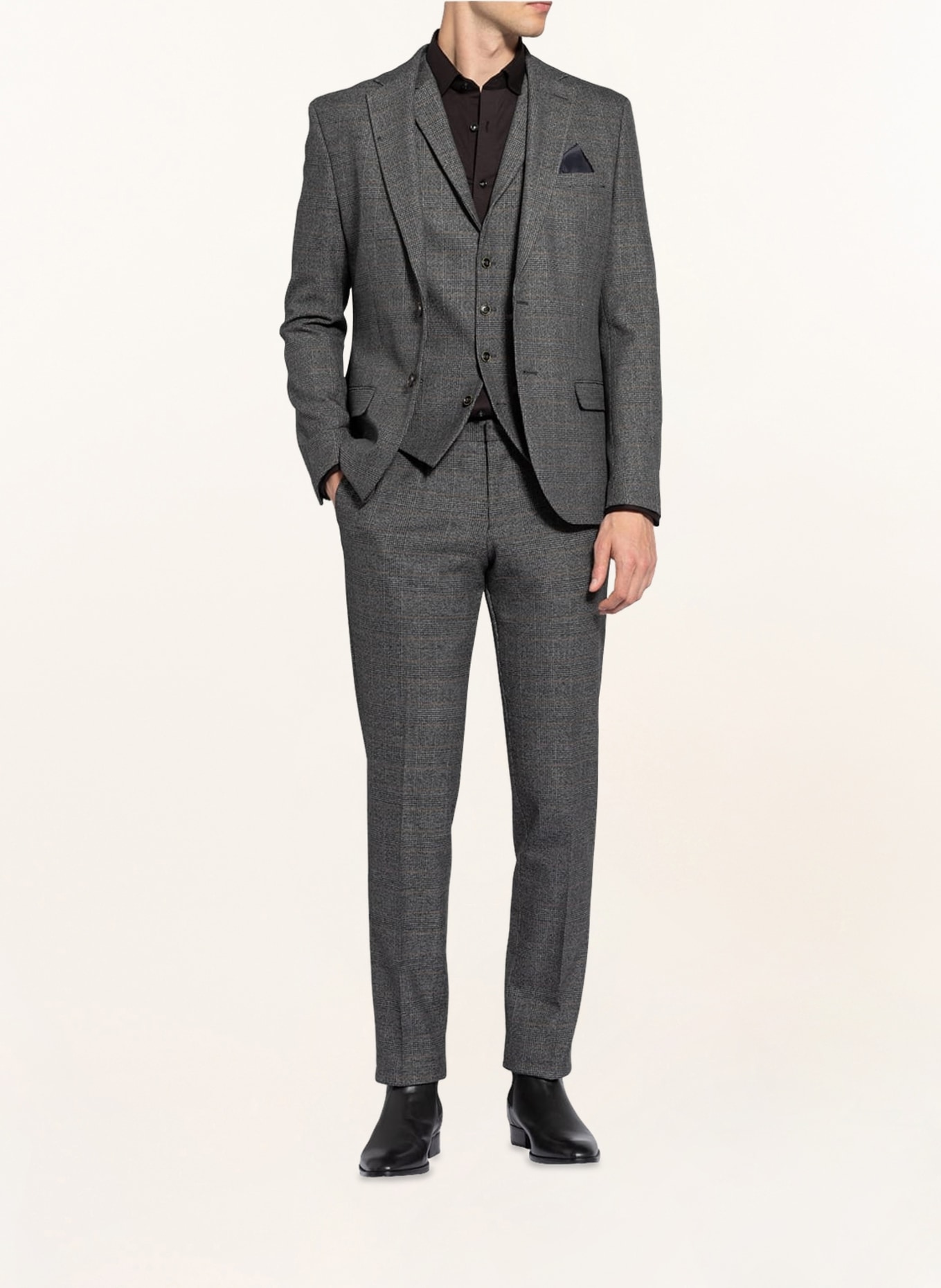 PAUL Suit jacket Slim Fit, Color: 370 Anthra Bicol (Image 2)