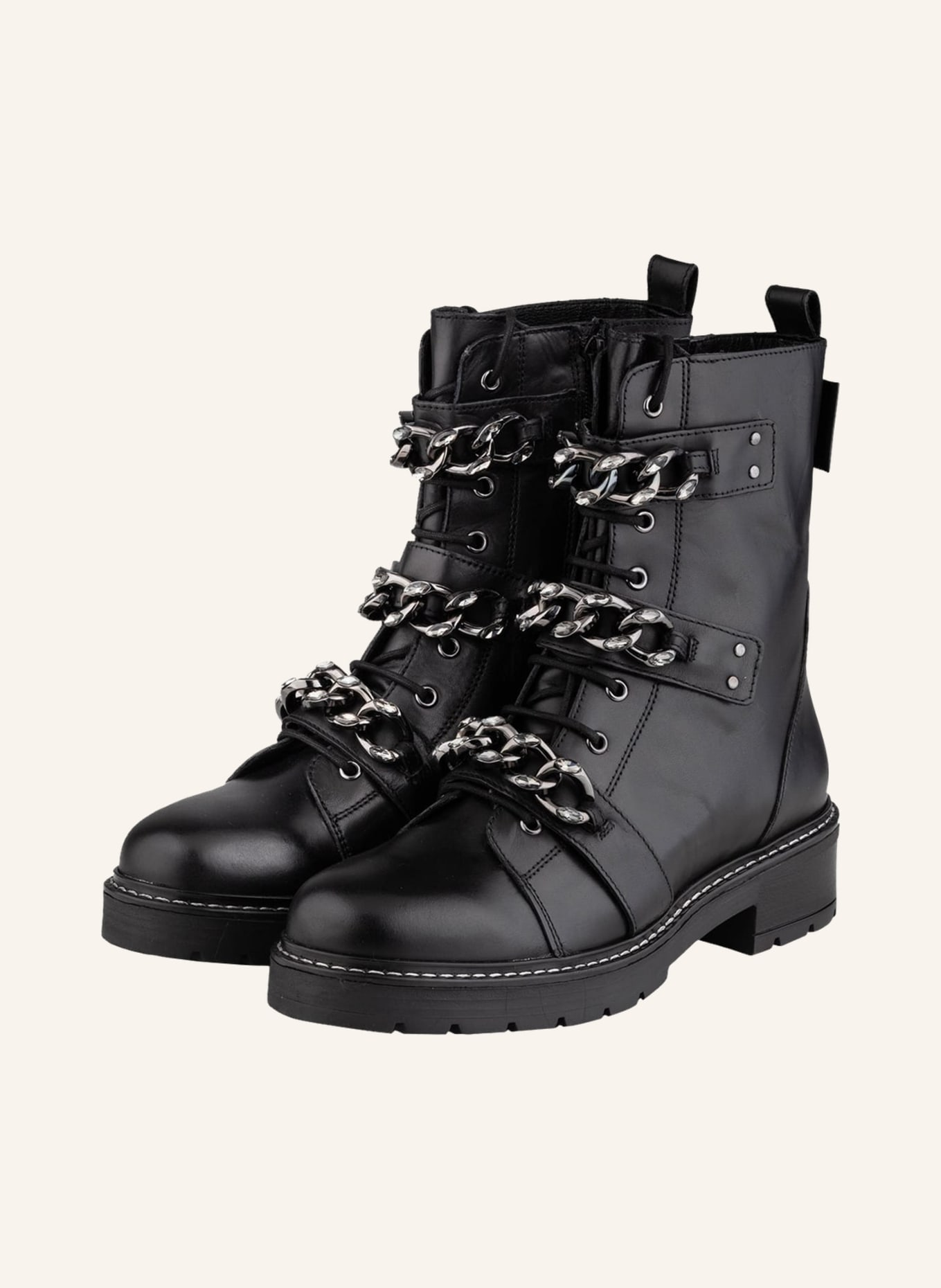 KURT GEIGER Biker boots, Color: BLACK (Image 1)