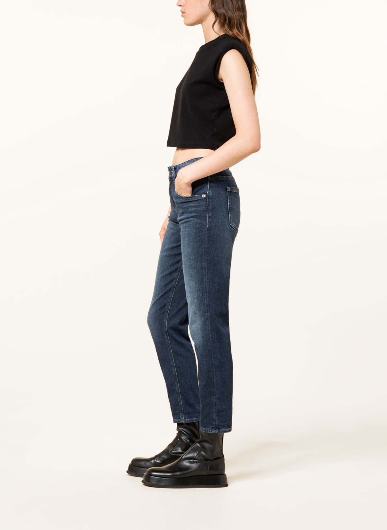 DRYKORN 7/8 jeans LIKE, Color: 3100 BLAU (Image 4)