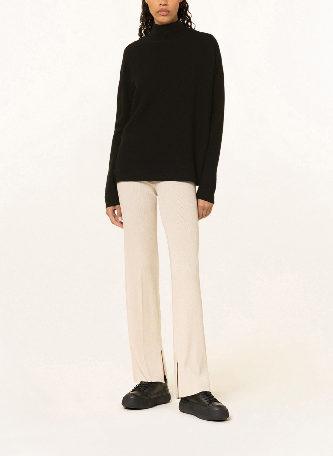 DRYKORN Turtleneck sweater LIORA: BLACK