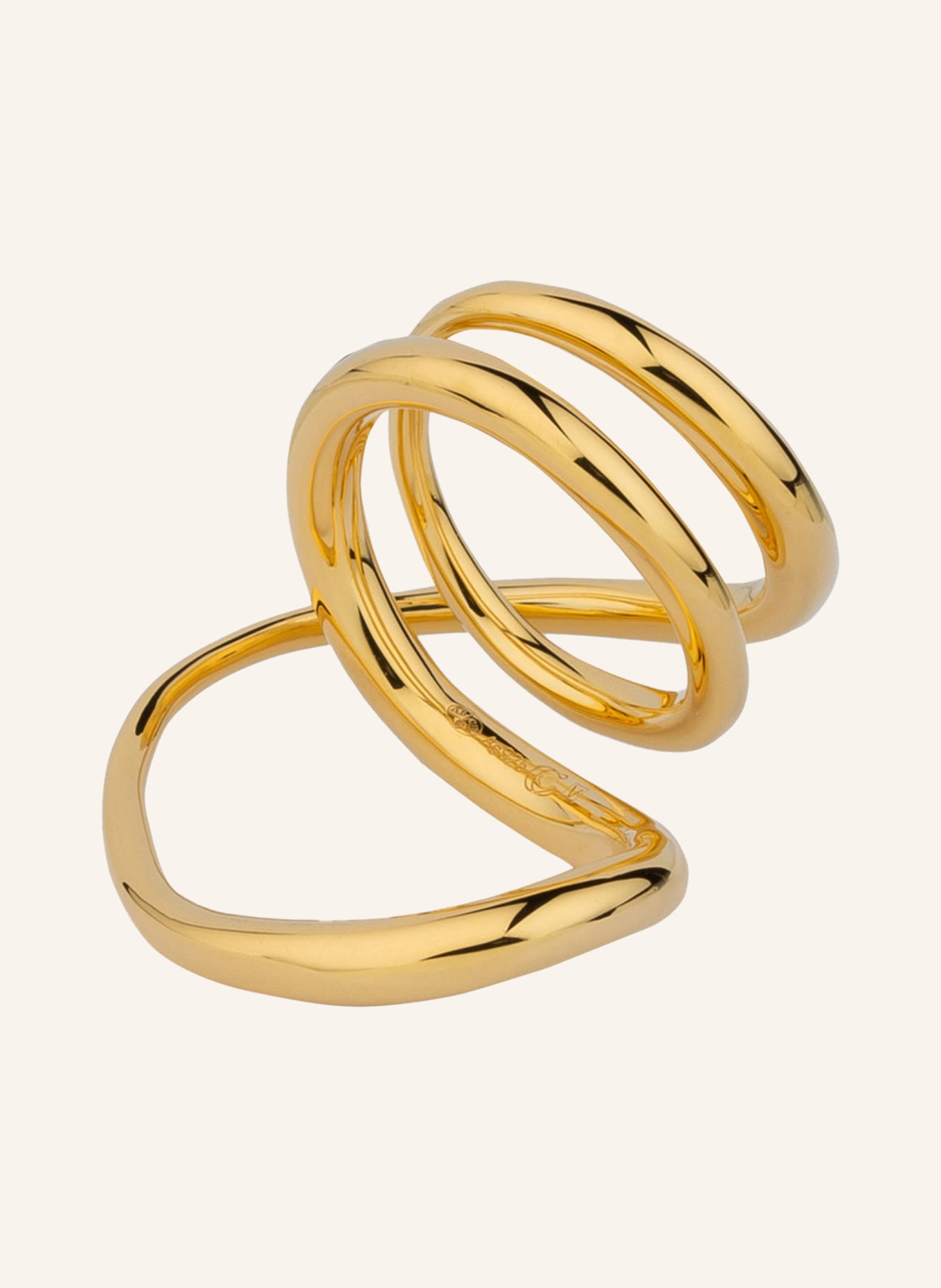 Charlotte CHESNAIS Ring ROUND TRIP, Farbe: GOLD (Bild 1)