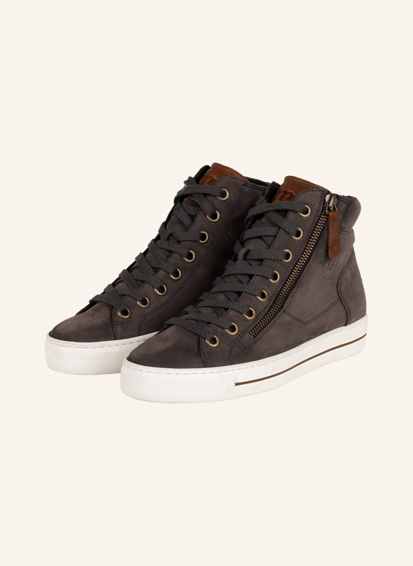 paul green High-top sneakers, Color: TAUPE (Image 1)