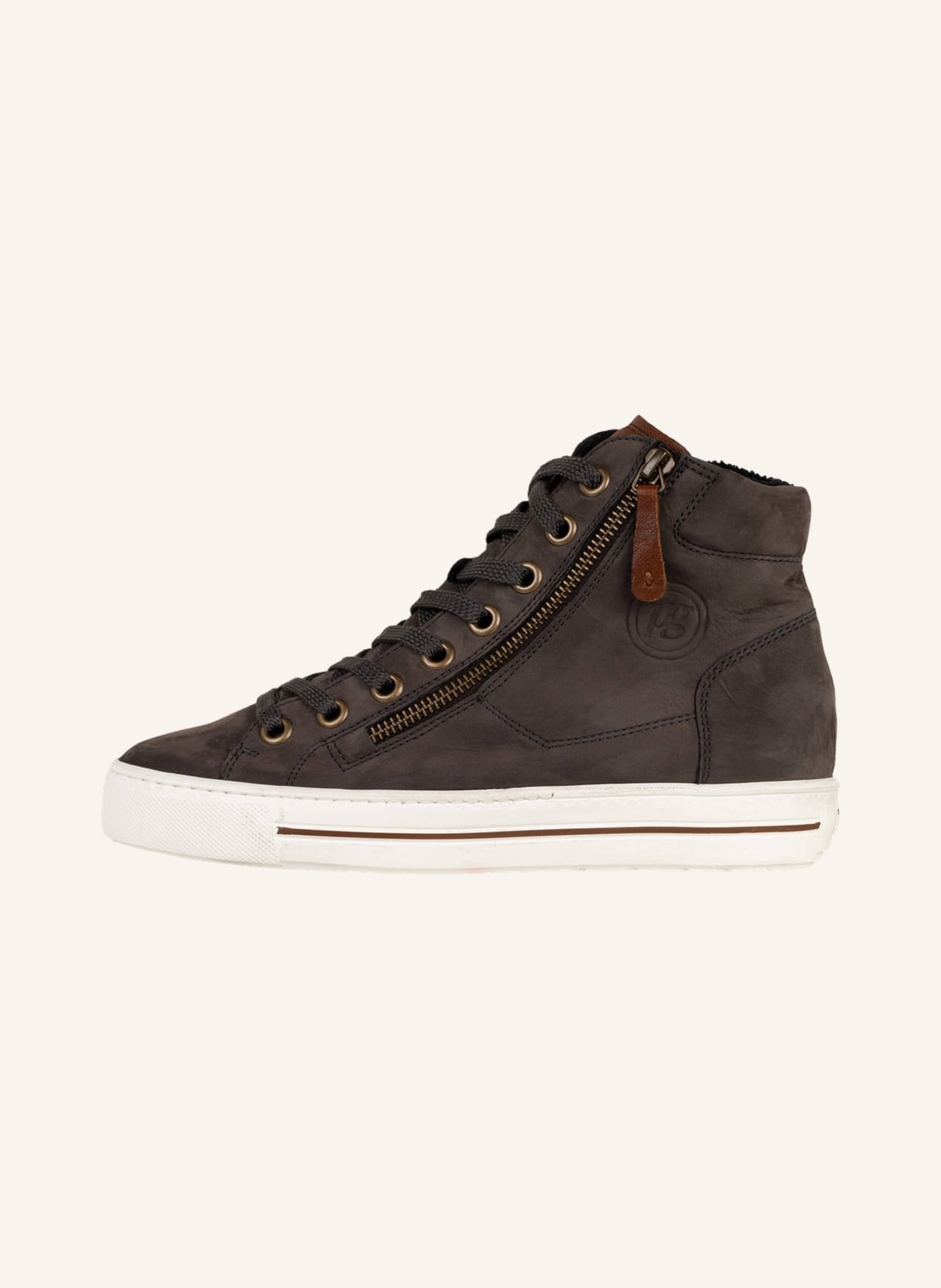 paul green High-top sneakers, Color: TAUPE (Image 4)