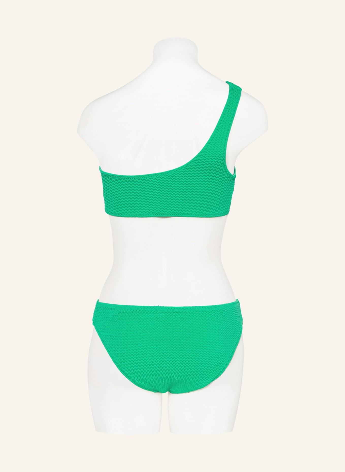 SEAFOLLY One-Shoulder-Bikini-Top SEA DIVE, Farbe: GRÜN (Bild 3)