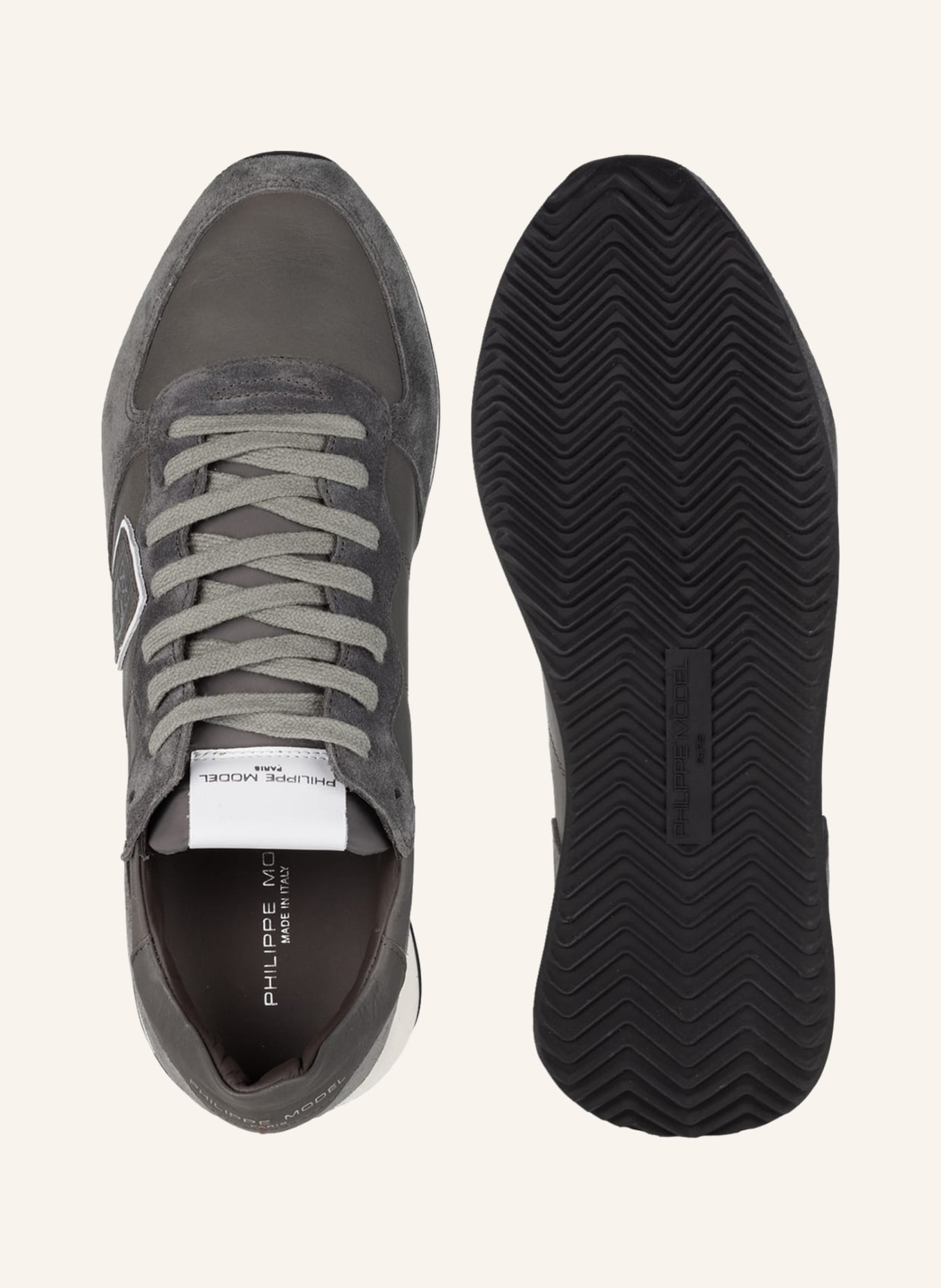 PHILIPPE MODEL Sneaker TRPX, Farbe: GRAU/ TAUPE (Bild 5)
