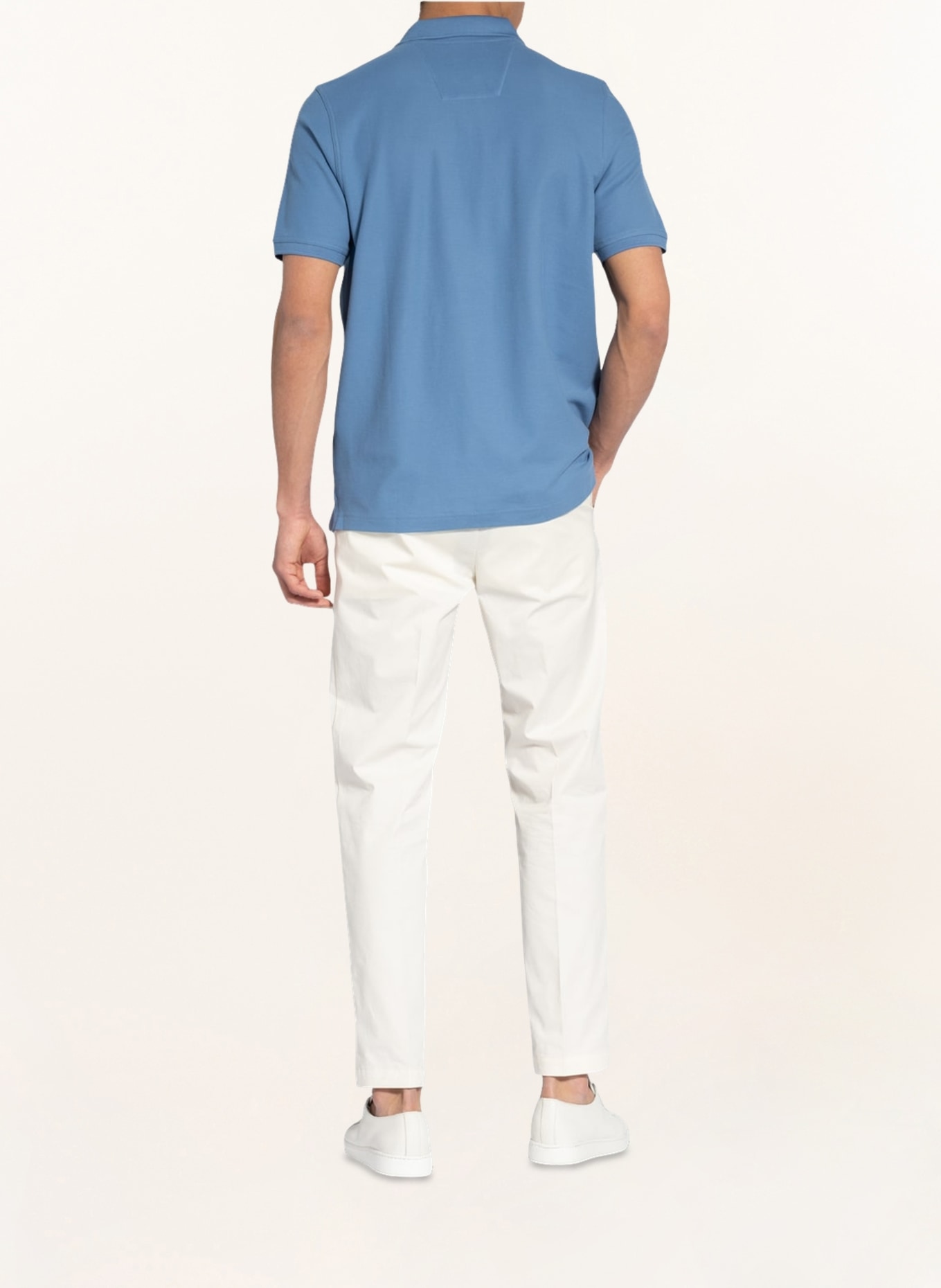 FYNCH-HATTON Piqué-Poloshirt, Farbe: BLAU (Bild 3)