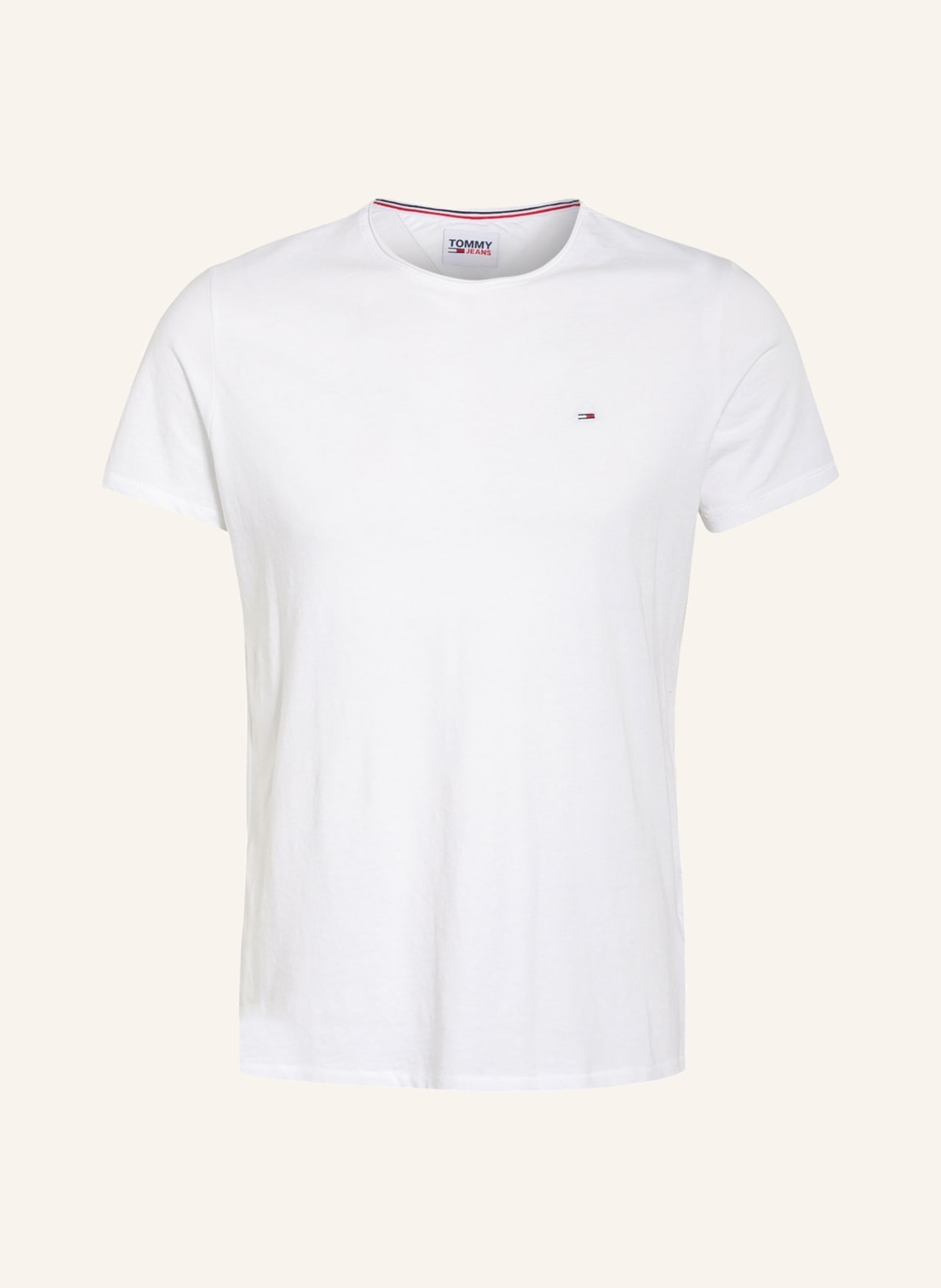 TOMMY JEANS T-shirt, Color: WHITE (Image 1)