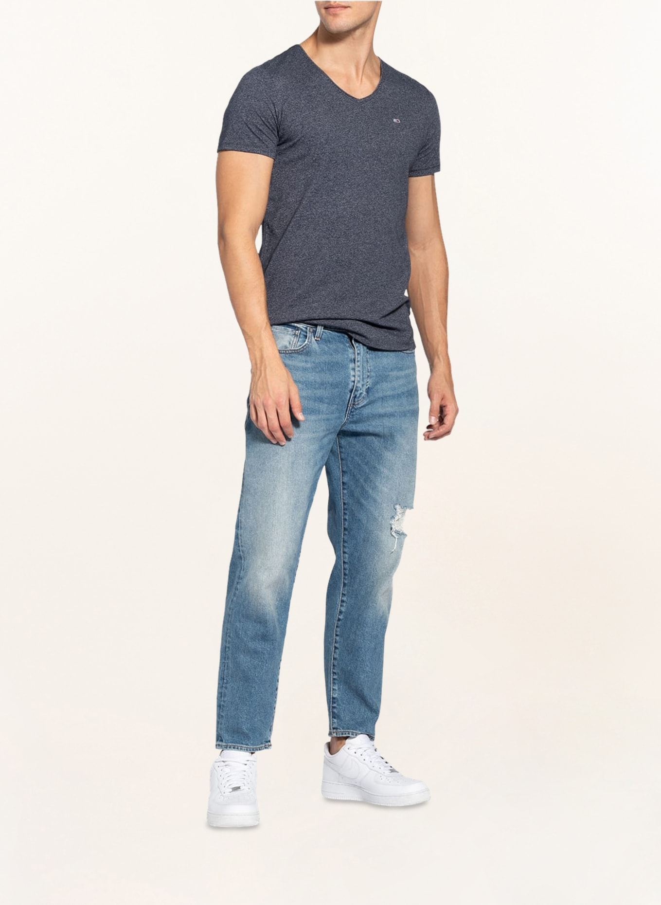 TOMMY JEANS T-Shirt: BLAUGRAU
