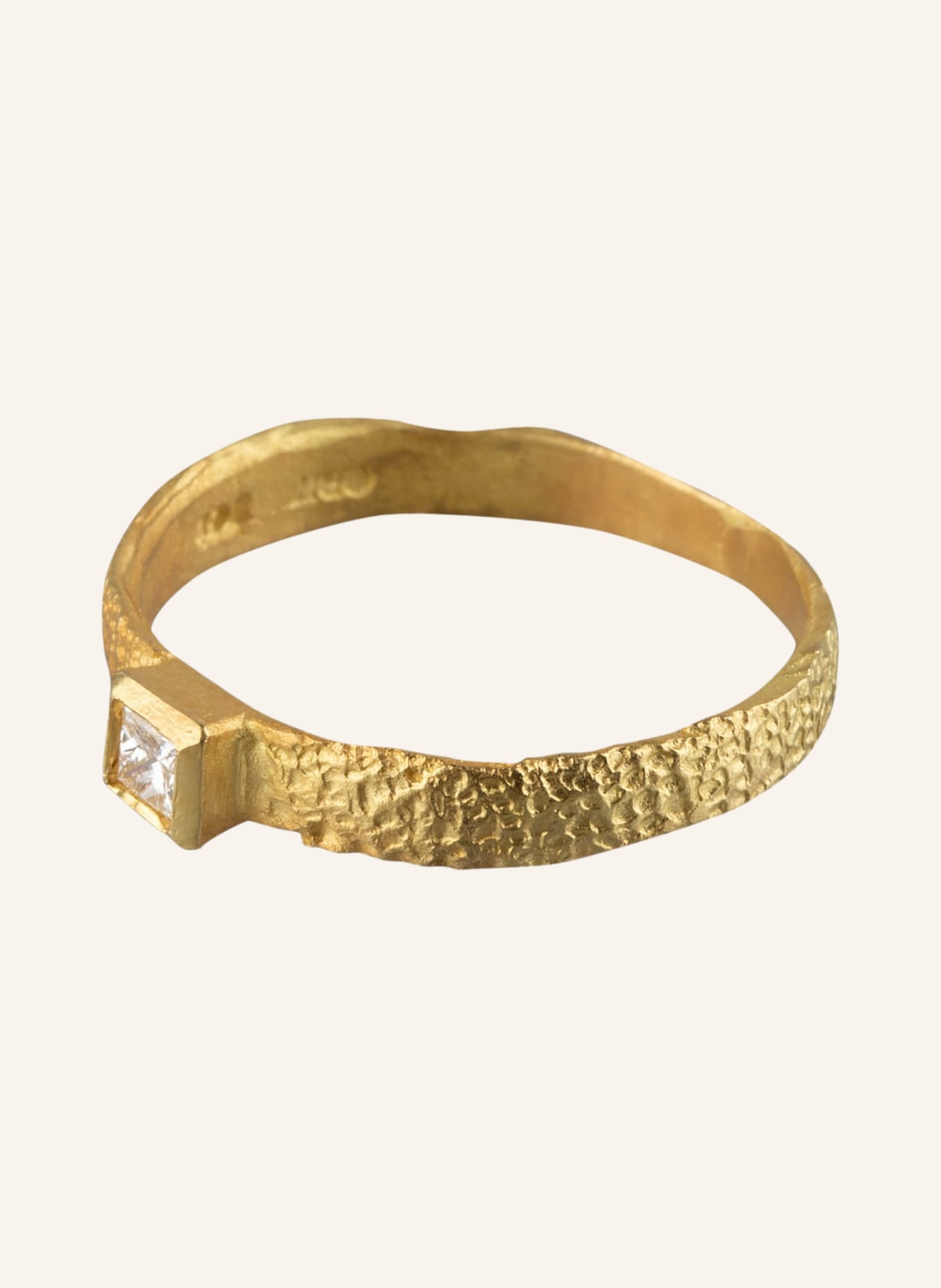 ELHANATI Ring LOVE mit Diamant, Farbe: GOLD (Bild 1)