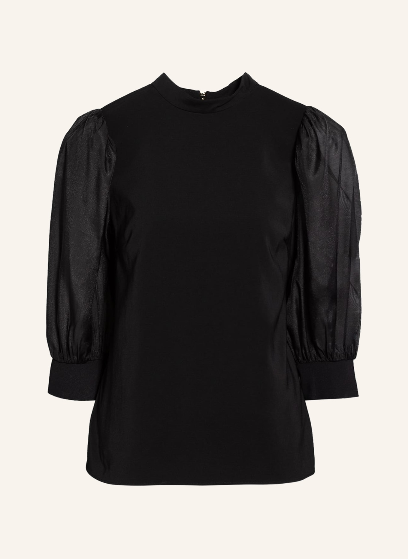 TED BAKER Shirt blouse MICAELI with 3/4 sleeves, Color: BLACK (Image 1)