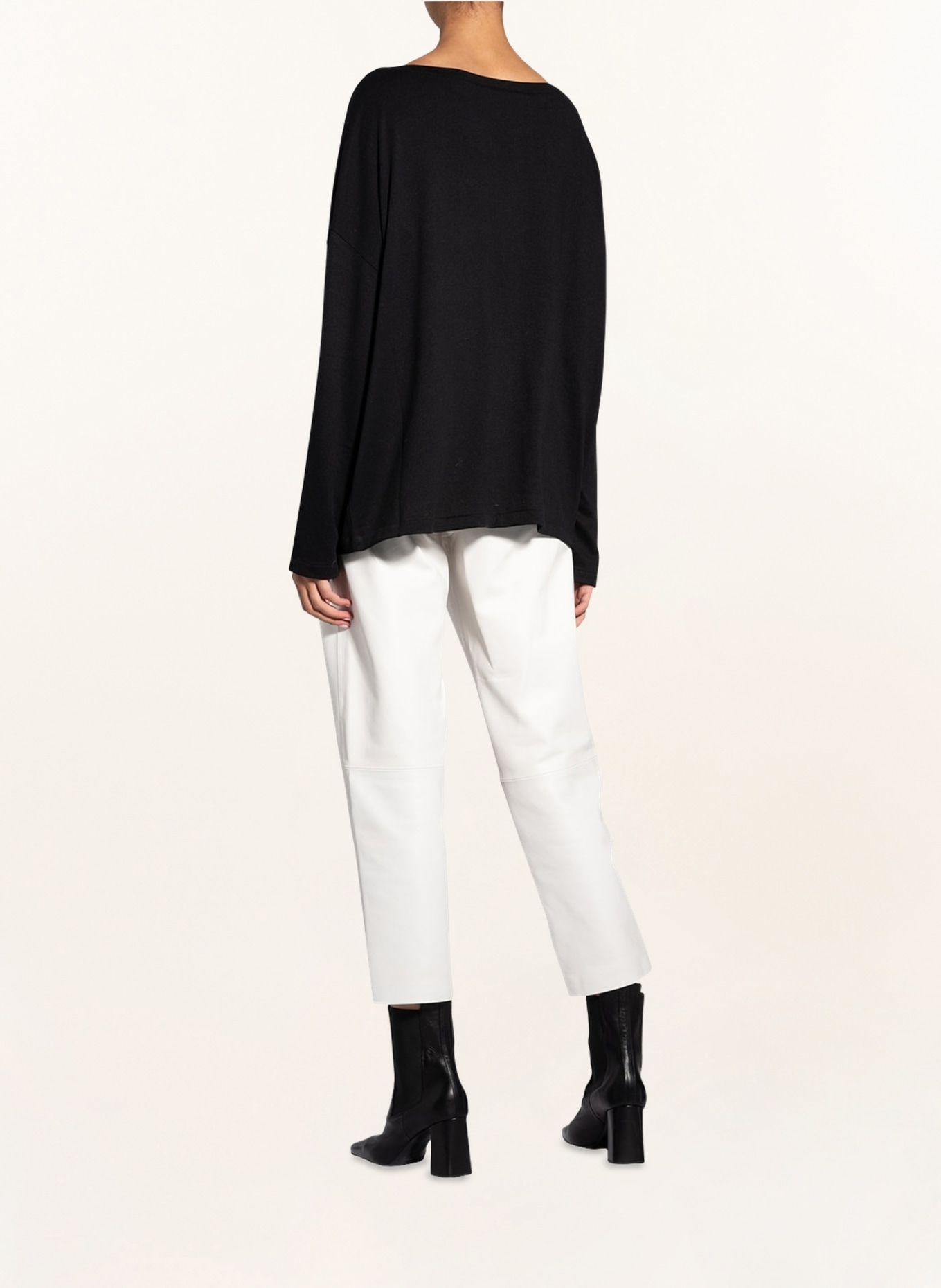 ALLSAINTS Long sleeve shirt RITA, Color: BLACK (Image 3)