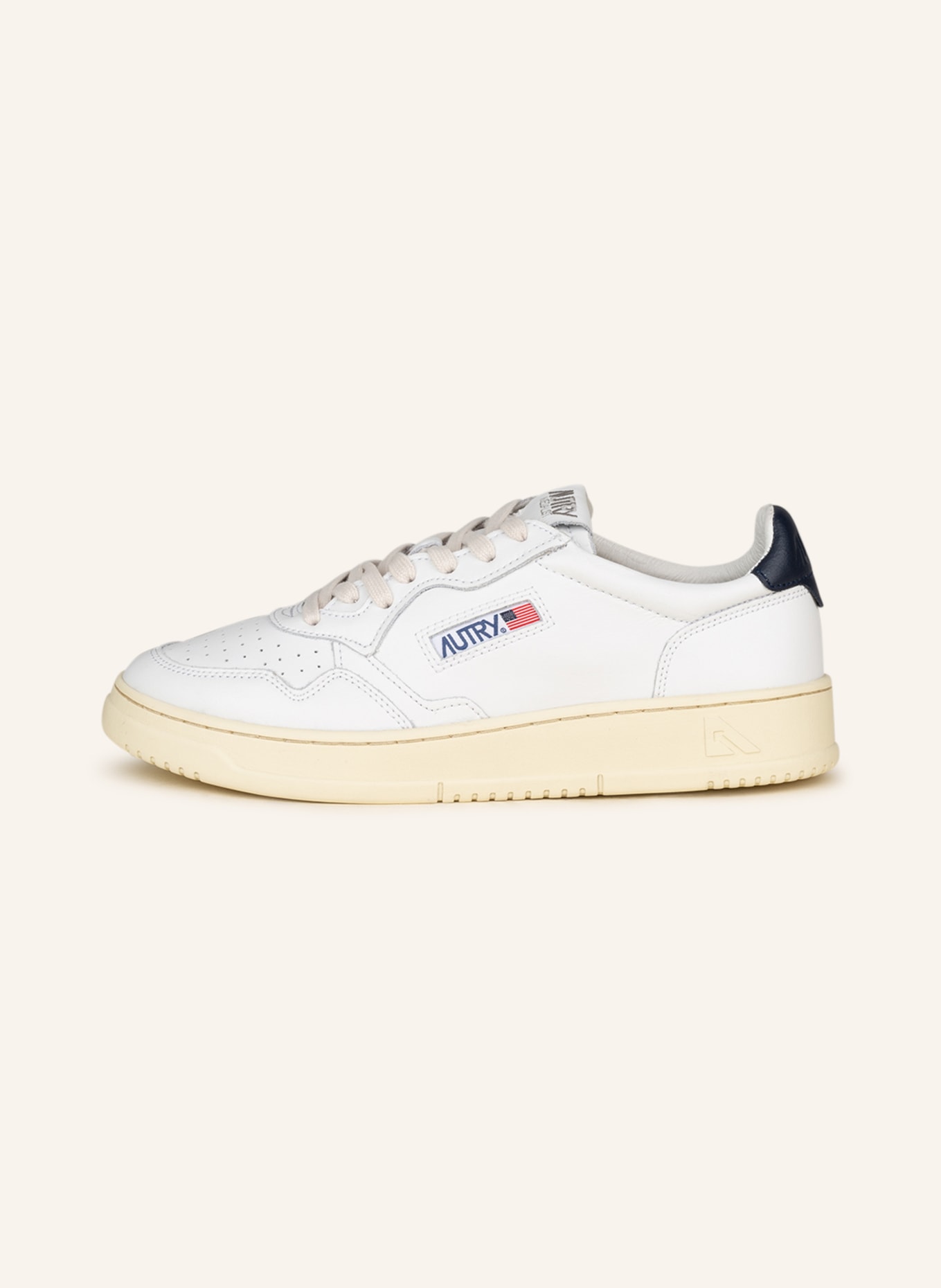 AUTRY Sneakers MEDALIST LOW, Color: WHITE/ DARK BLUE (Image 4)