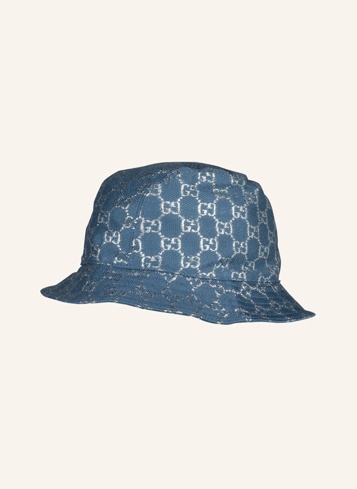 GUCCI Bucket hat in 4600 turquoise blue