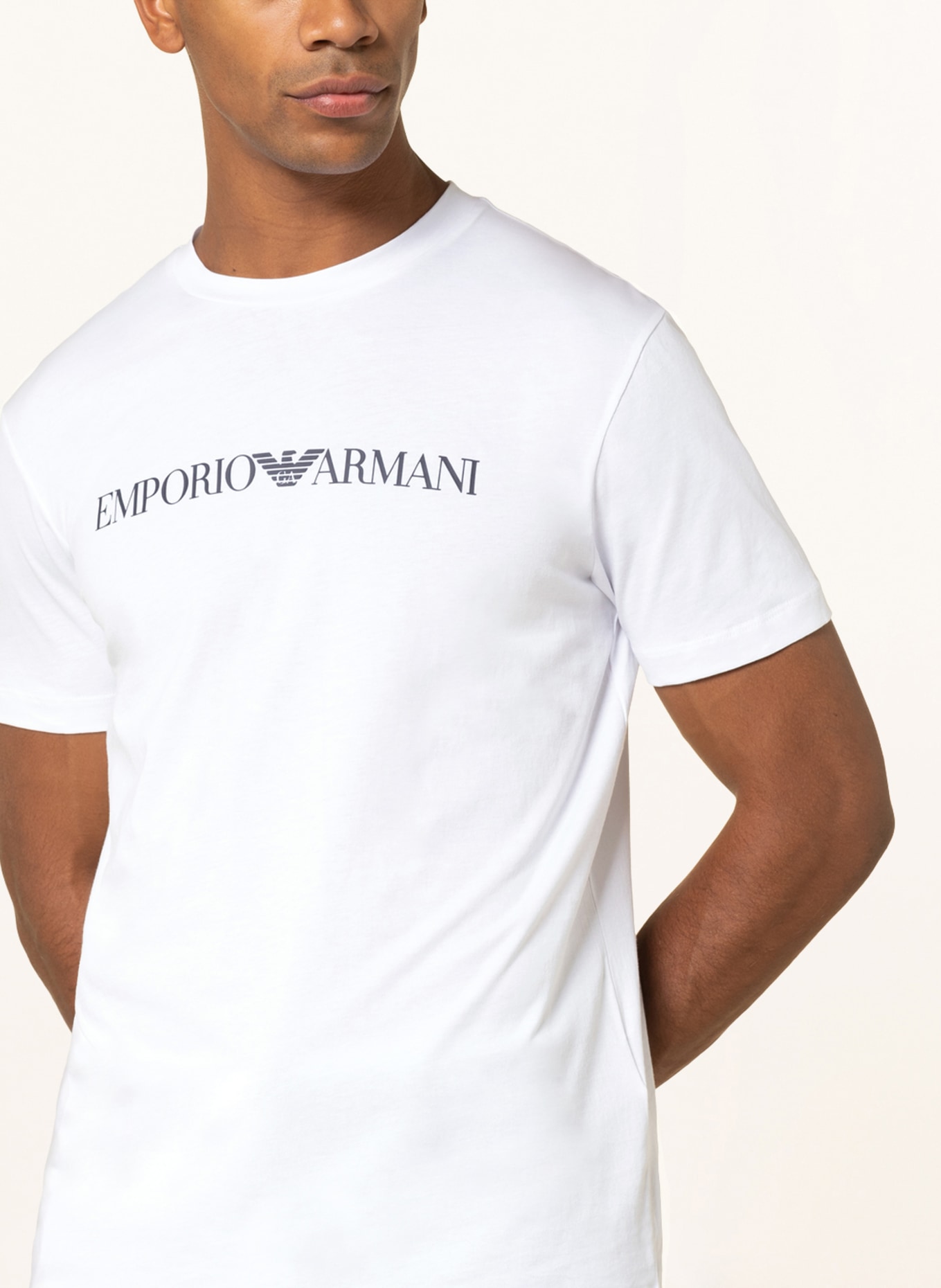 EMPORIO ARMANI T-shirt , Color: WHITE (Image 4)