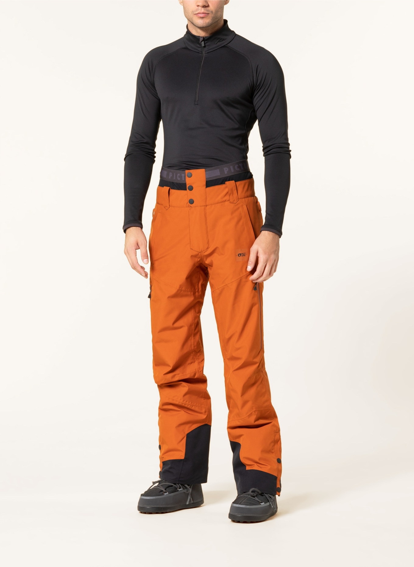 PICTURE Lyžařské kalhoty PICTURE OBJECT, Barva: TMAVĚ ORANŽOVÁ (Obrázek 2)
