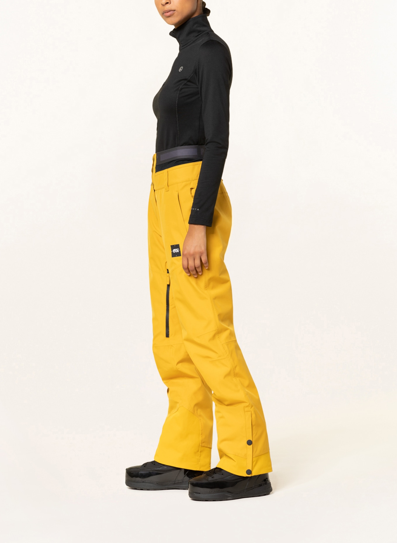 PICTURE Ski pants EXA: DARK YELLOW