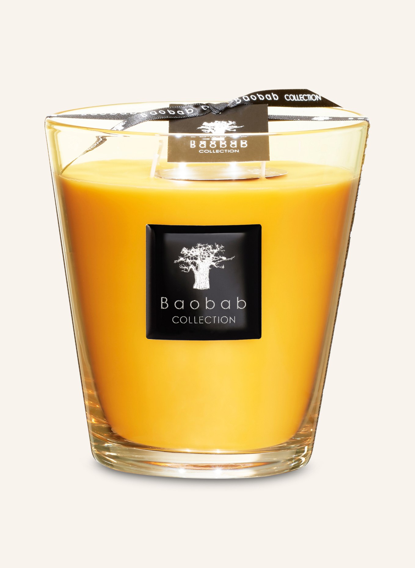 Baobab COLLECTION Duftkerze ZANZIBAR SPICES: DUNKELGELB
