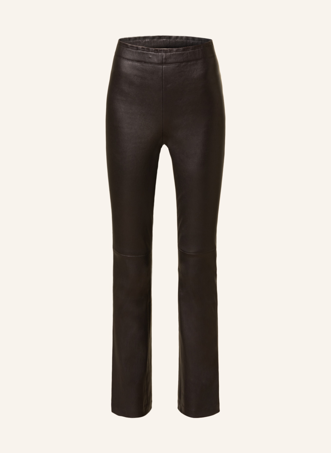 STOULS Leather pants JP TWENTY , Color: BLACK (Image 1)