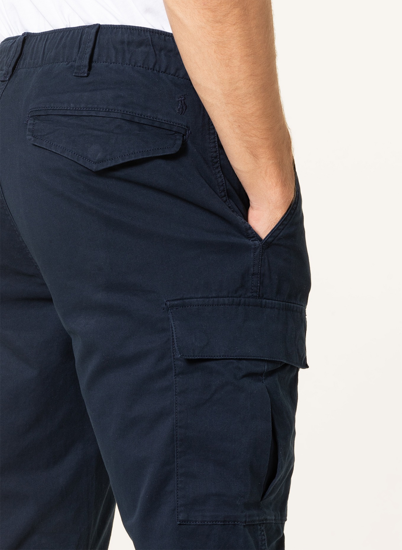 POLO RALPH LAUREN Cargo kalhoty Extra Slim Fit, Barva: TMAVĚ MODRÁ (Obrázek 5)