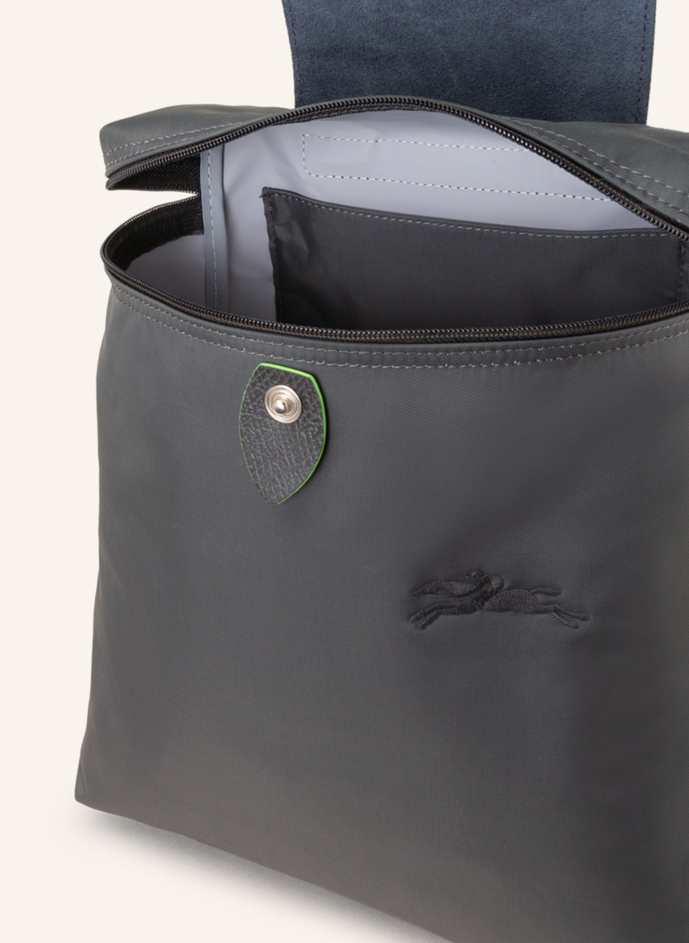 LONGCHAMP Rucksack LE PLIAGE GREEN: DUNKELGRAU