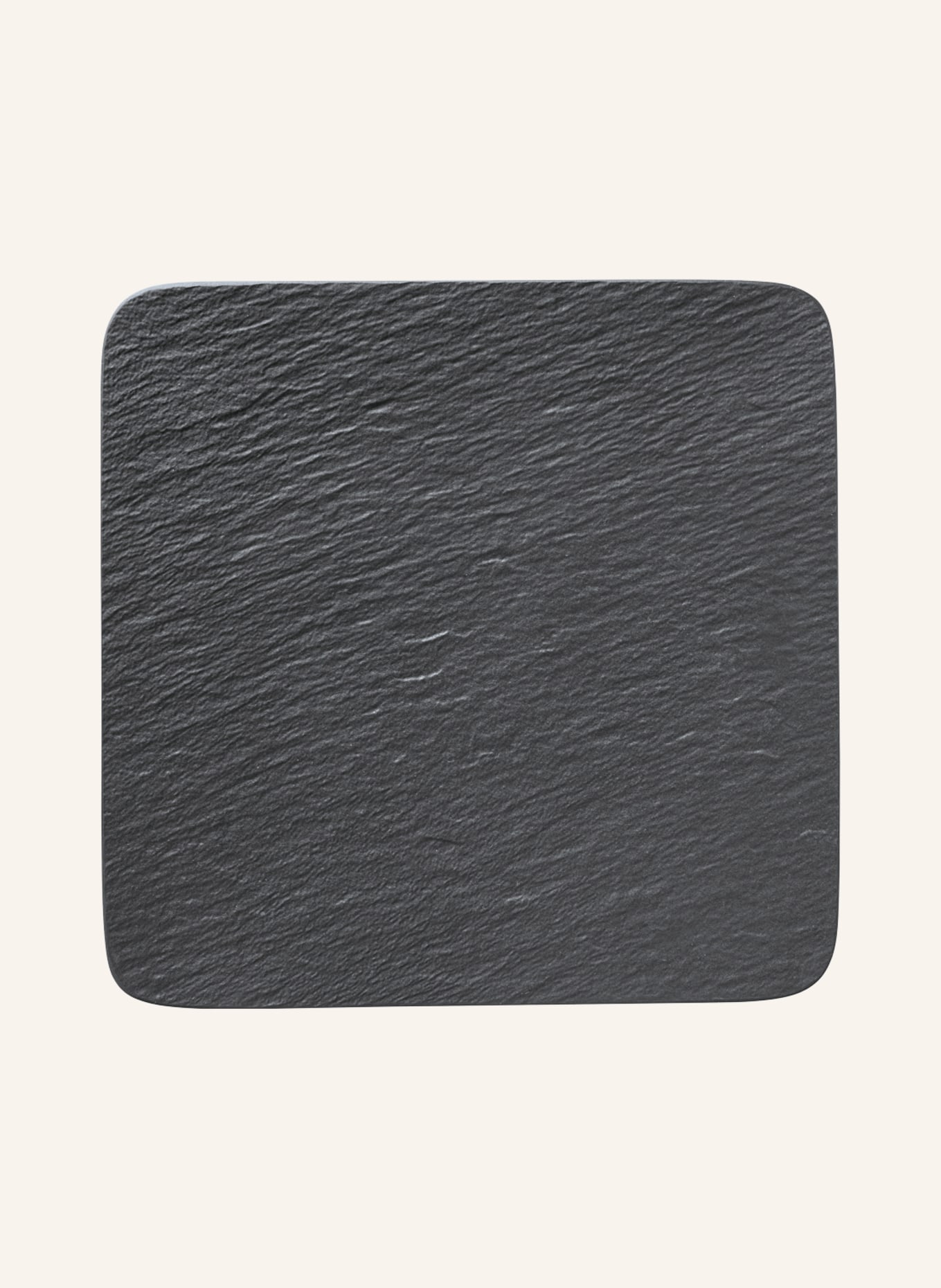 Villeroy & Boch Servierplatte MANUFACTURE ROCK: DUNKELGRAU
