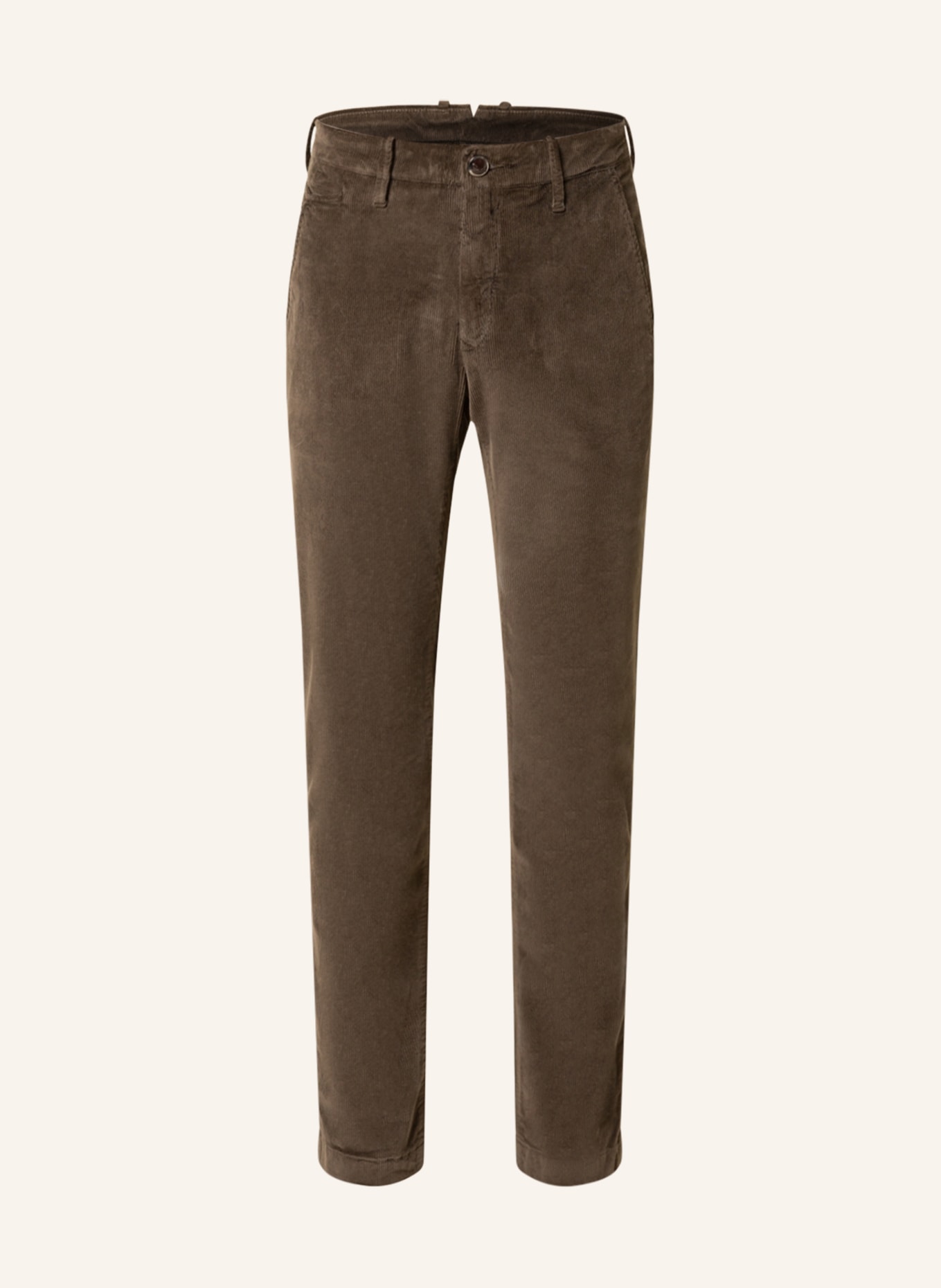 JACOB COHEN Cord chinos BOBBY slim fit, Color: OLIVE (Image 1)