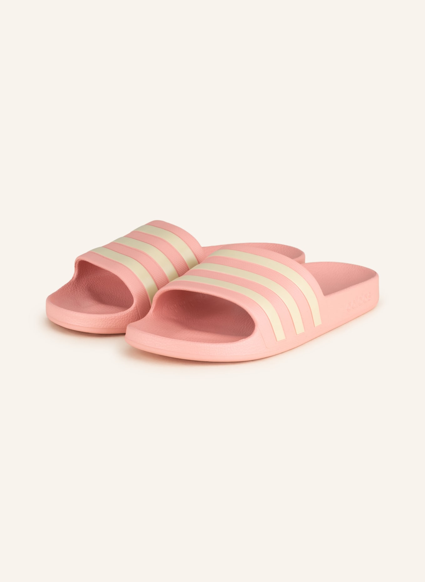 adidas Slides ADILETTE, Color: PINK/ WHITE (Image 1)