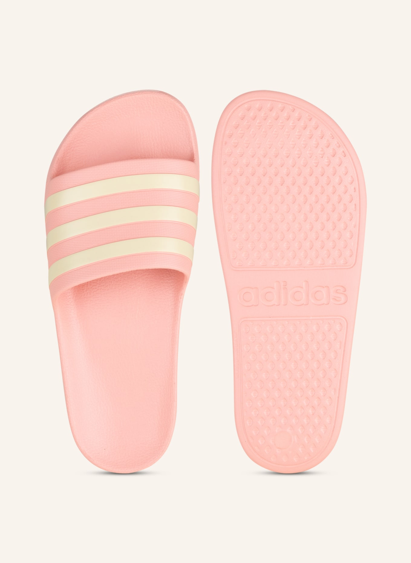 adidas Slides ADILETTE, Color: PINK/ WHITE (Image 5)