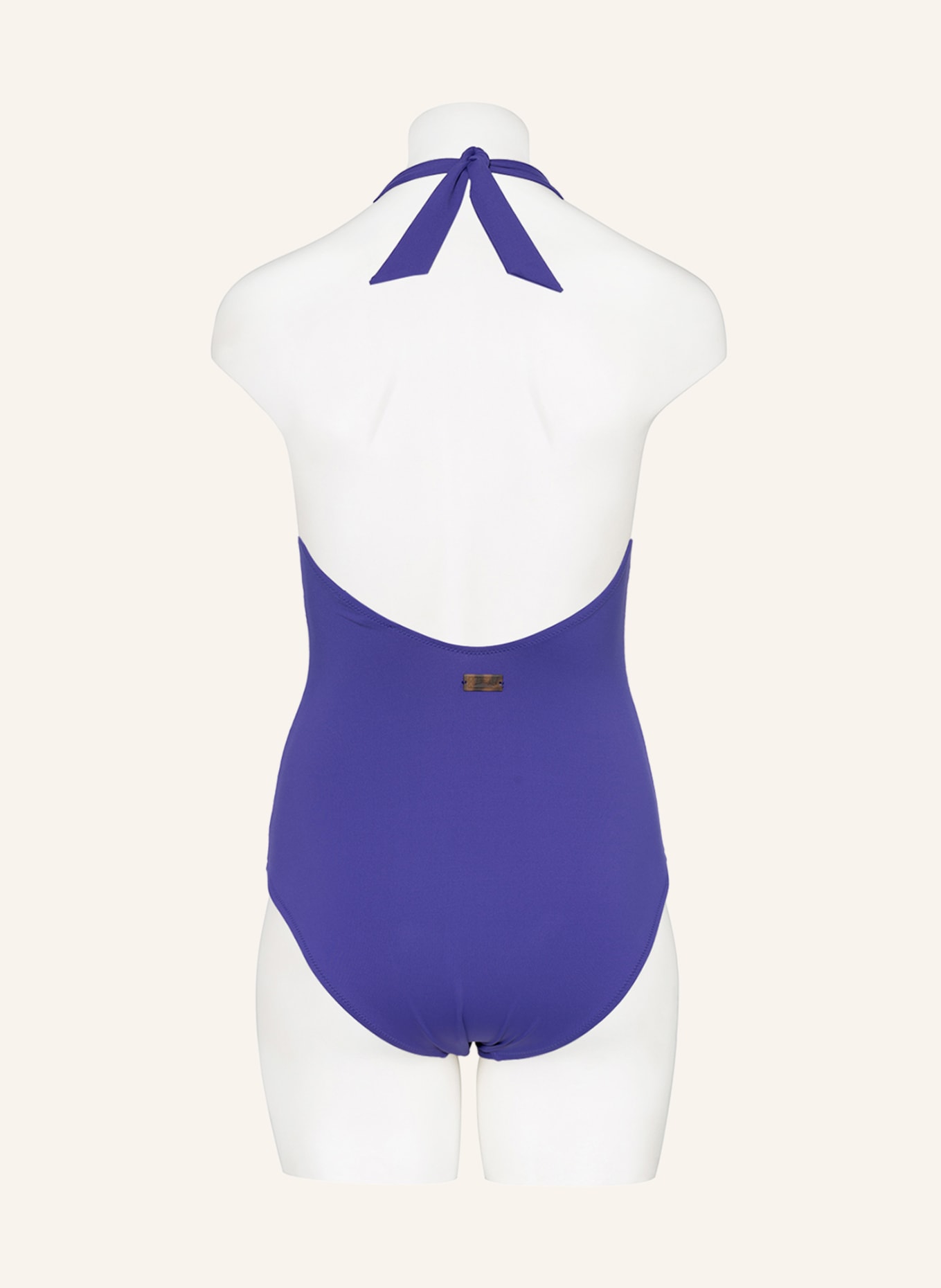 VILEBREQUIN Halter neck swimsuit FLOWER, Color: BLUE (Image 3)