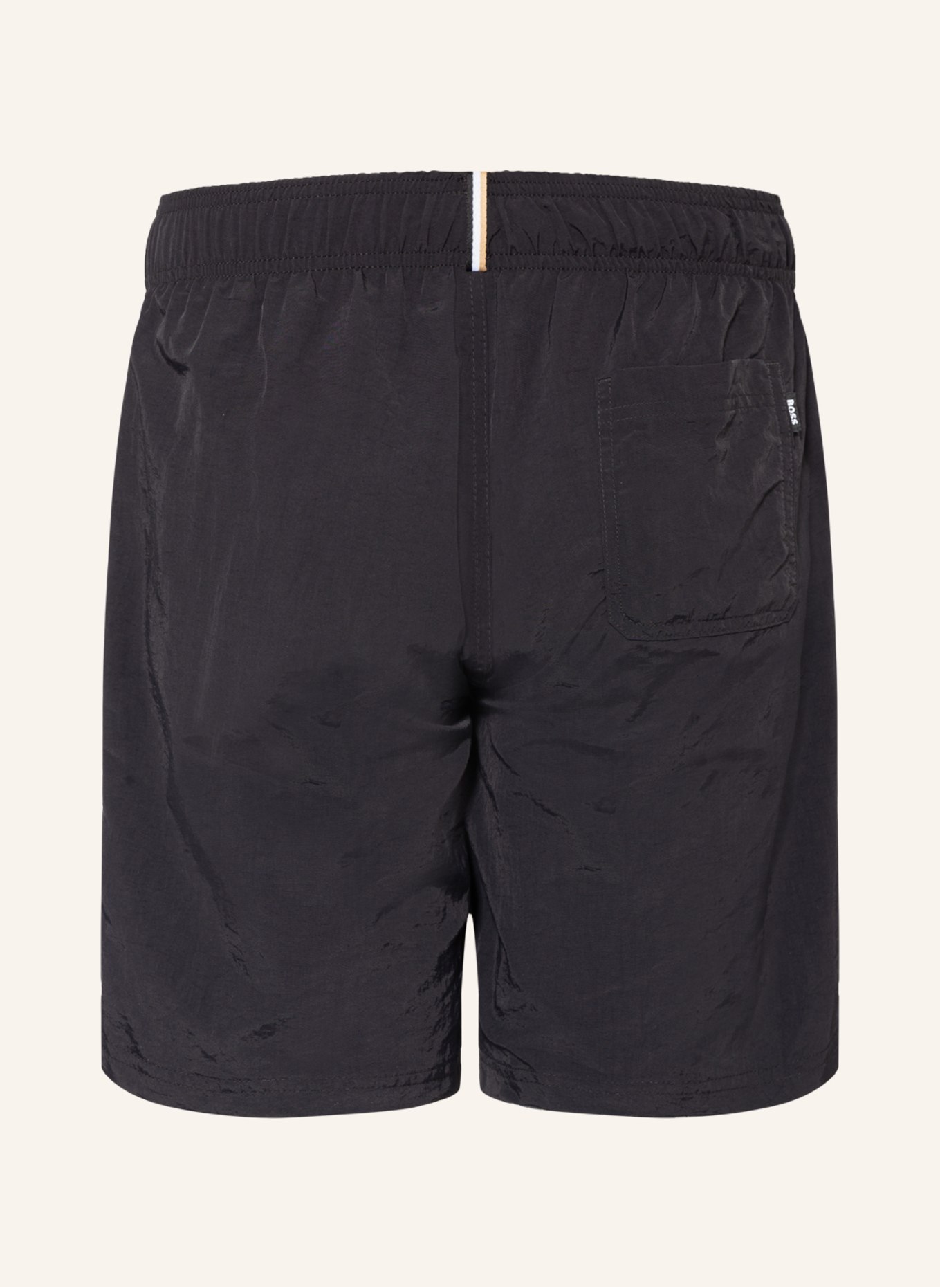 BOSS Swim shorts WHALE, Color: BLACK (Image 2)