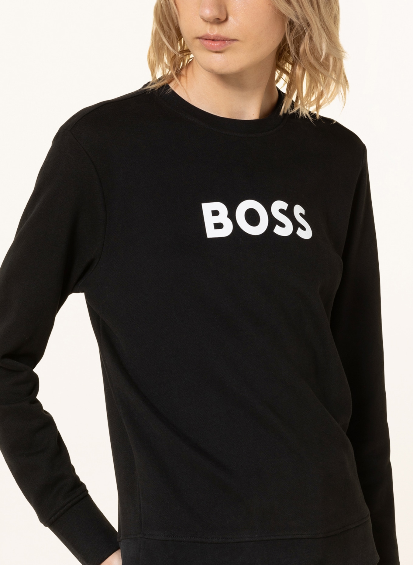 BOSS Sweatshirt ELABOSS, Farbe: SCHWARZ (Bild 4)