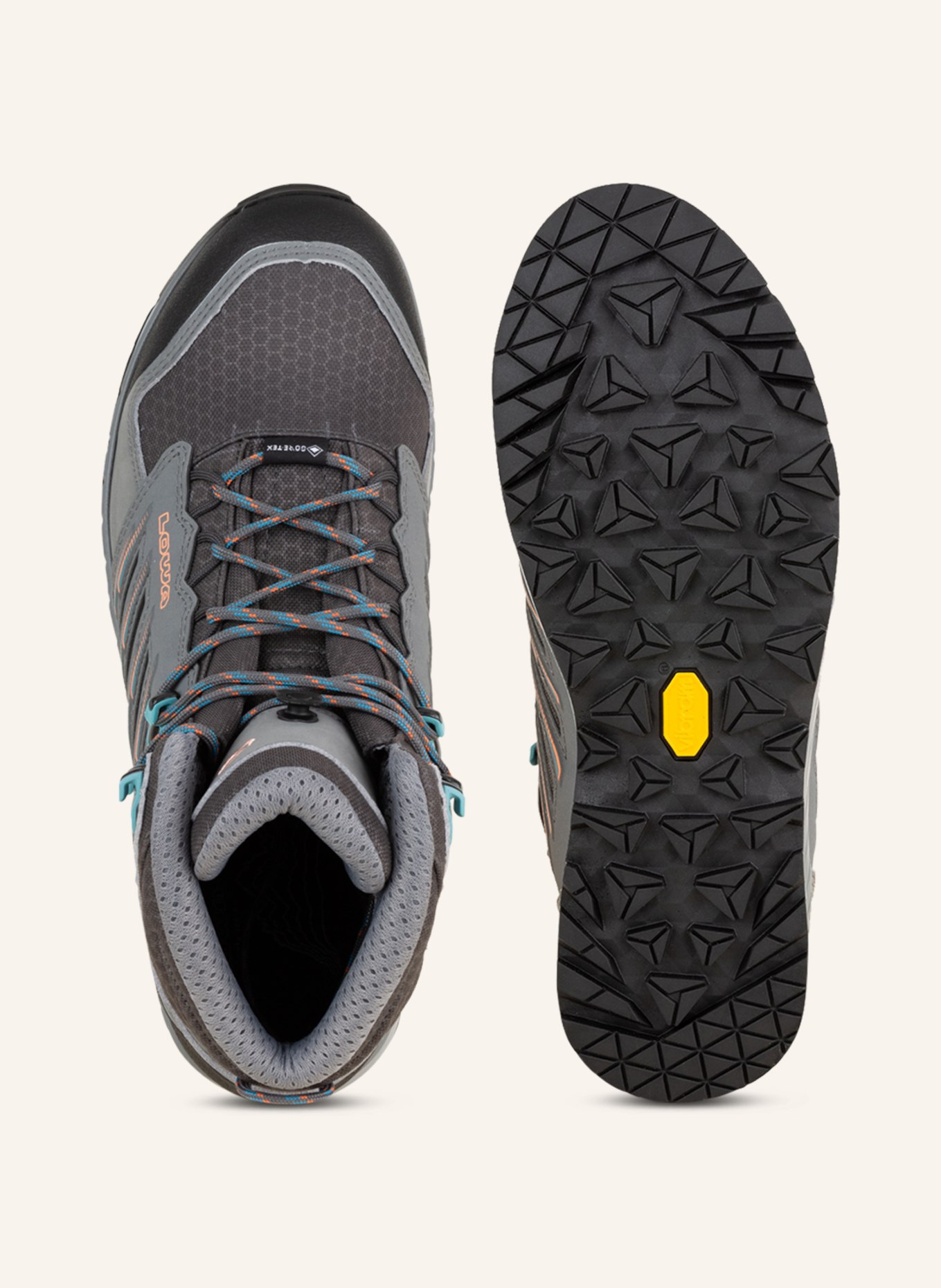 LOWA Trekking-Schuhe TREK EVO GTX, Farbe: GRAU (Bild 5)