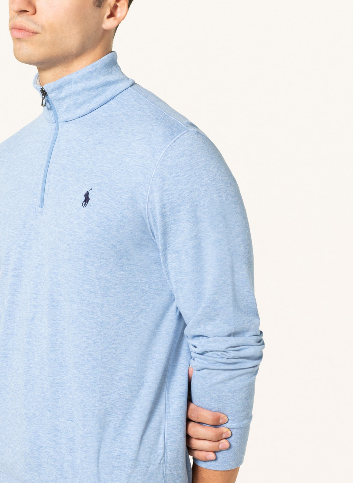 POLO RALPH LAUREN Sweat-Troyer: BLAU