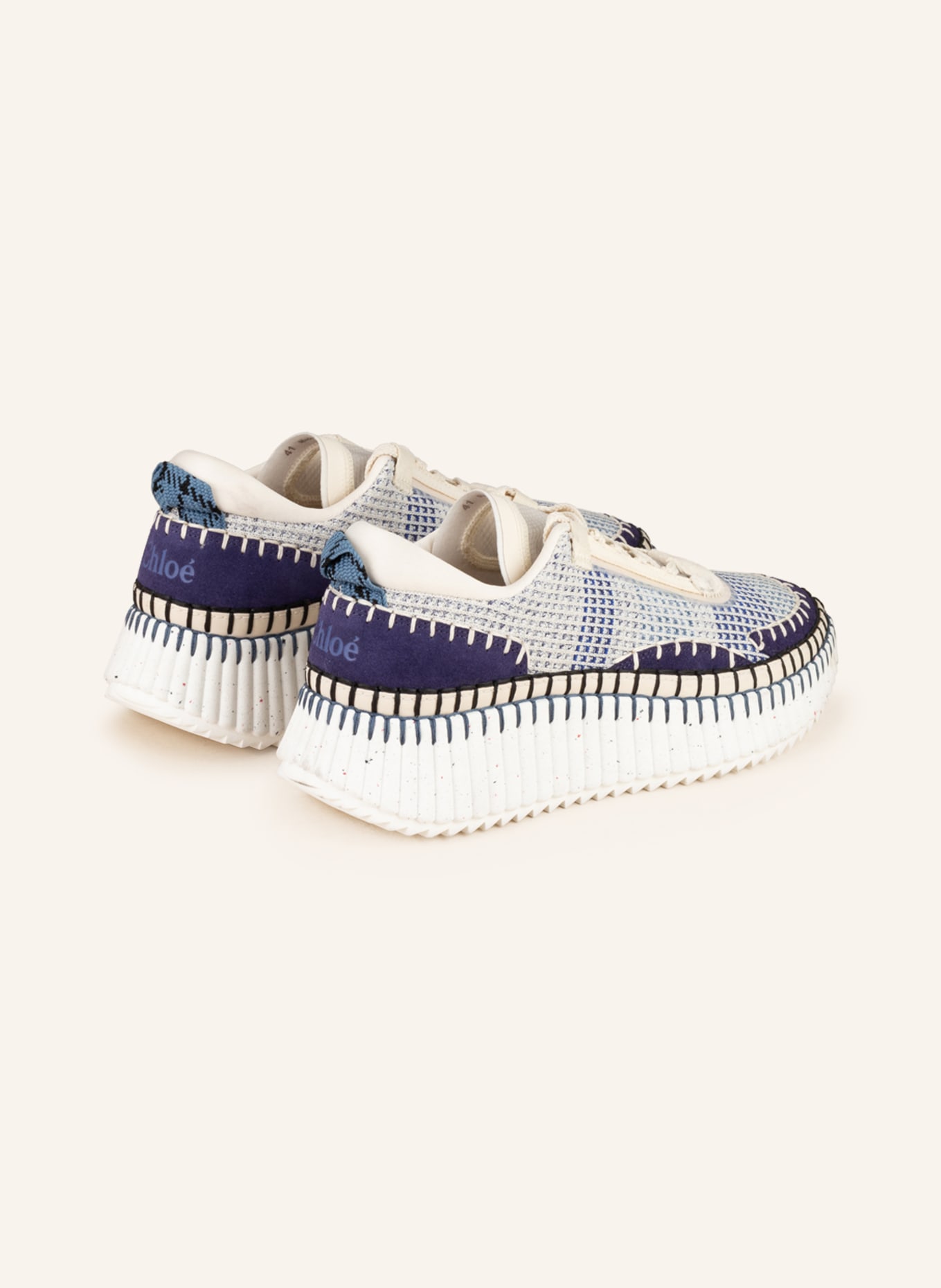 Chloé Sneaker NAMA: BLAU/ CREME
