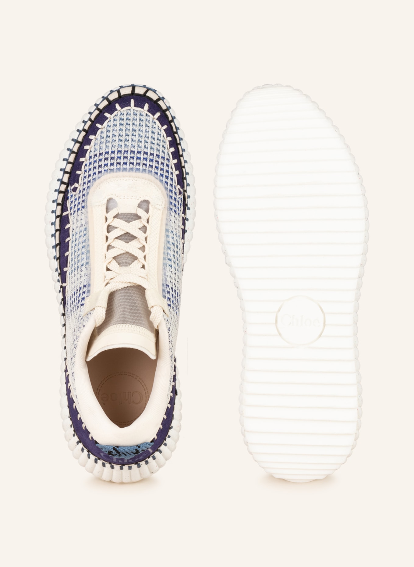 Chloé Sneaker NAMA: BLAU/ CREME