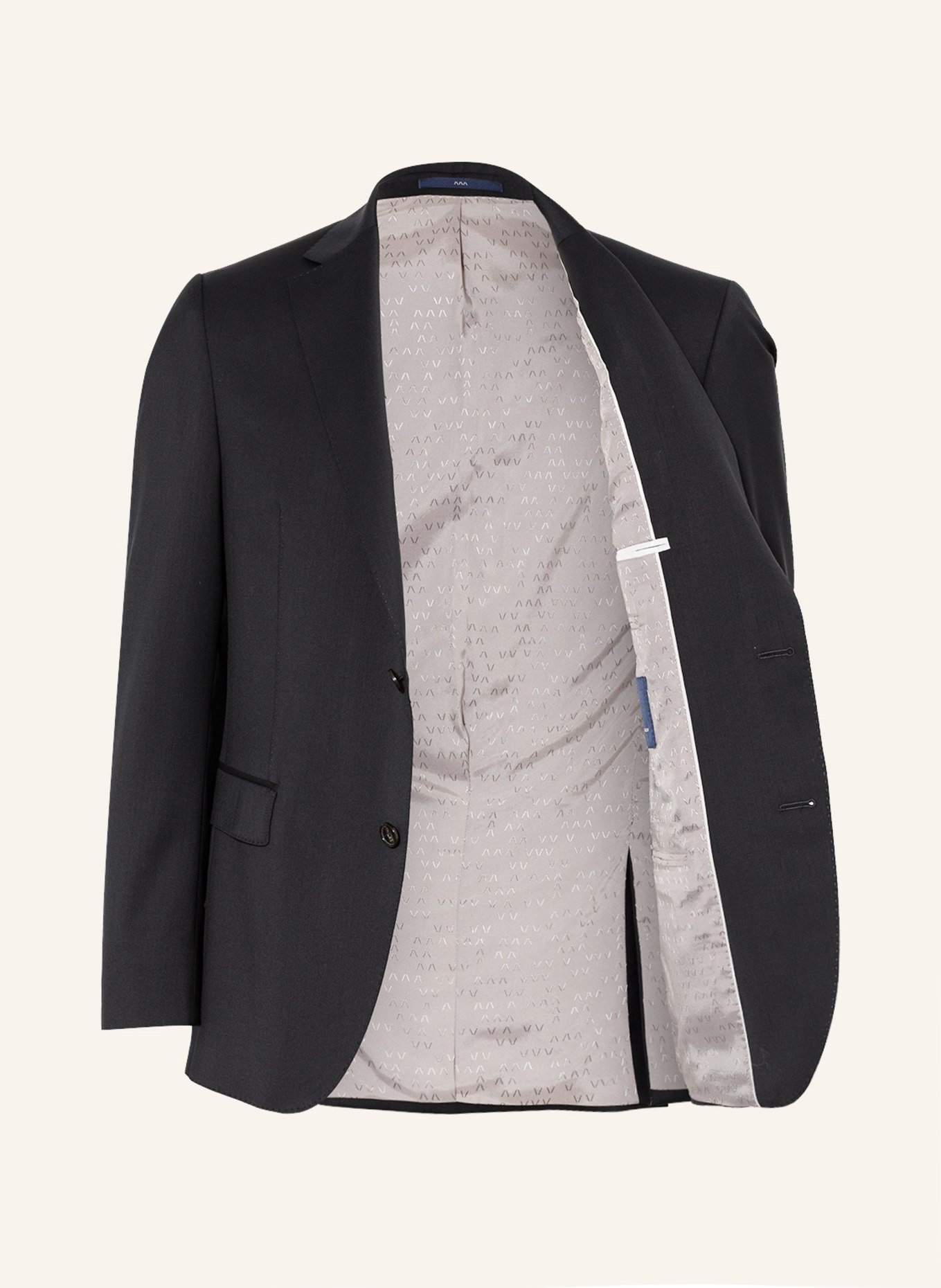 EDUARD DRESSLER Suit jacket shaped fit , Color: 001 SCHWARZ (Image 4)