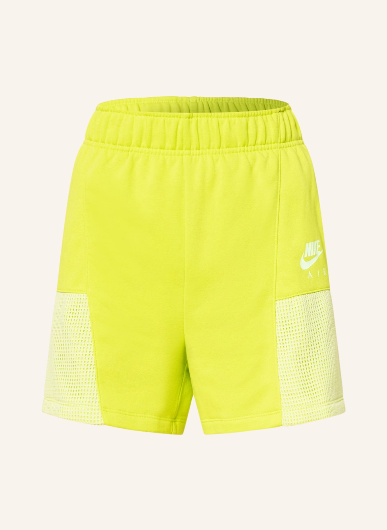 Nike Sweatshorts , Farbe: NEONGRÜN (Bild 1)