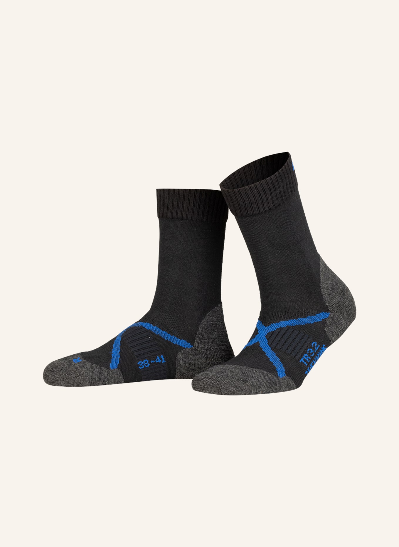 P.A.C. Trekové ponožky PAC TR 3.2 MERINO LIGHT, Barva: Anthracite-Navy (Obrázek 1)