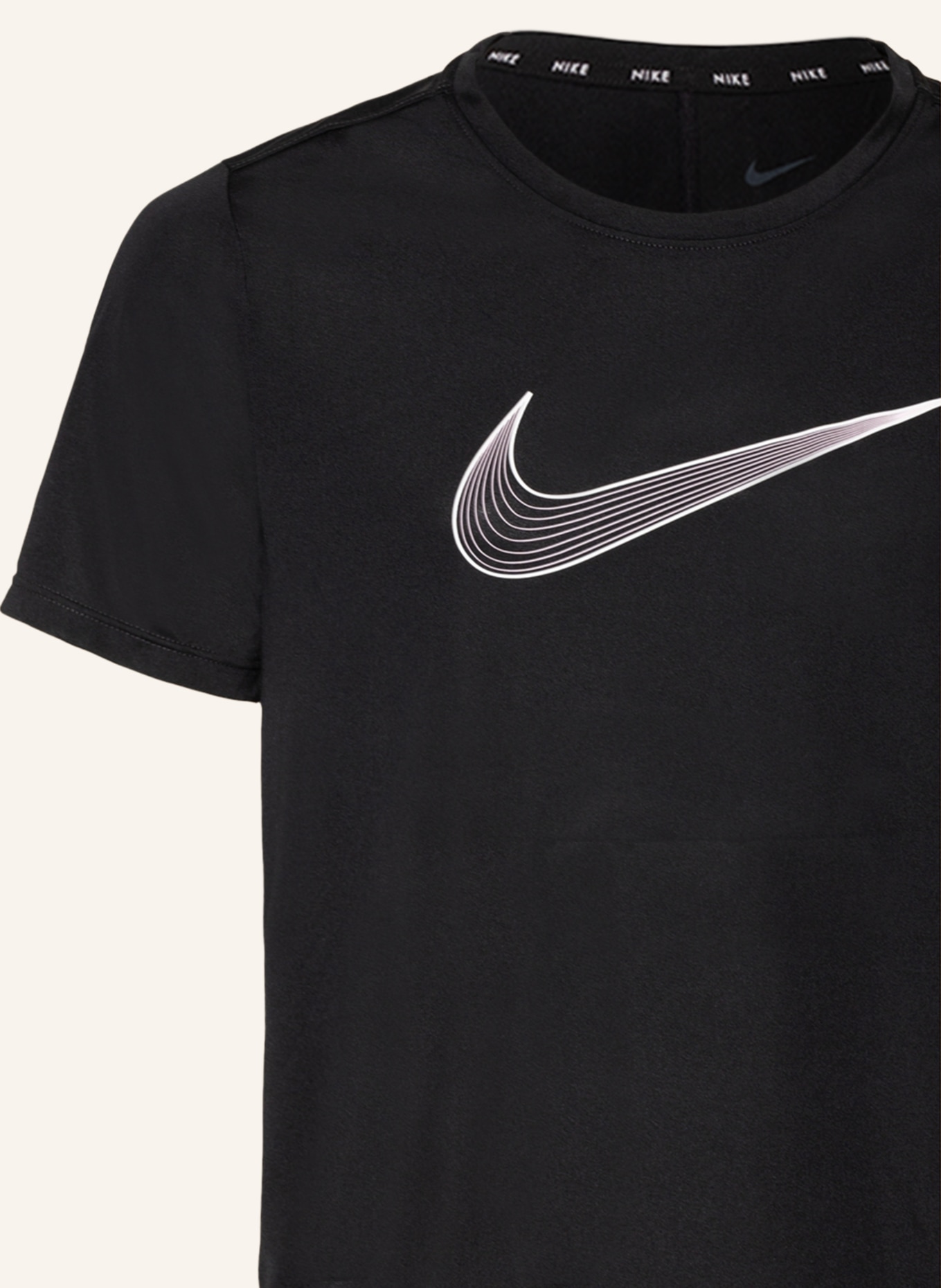 Nike T-Shirt DRI-FIT ONE, Farbe: SCHWARZ (Bild 3)