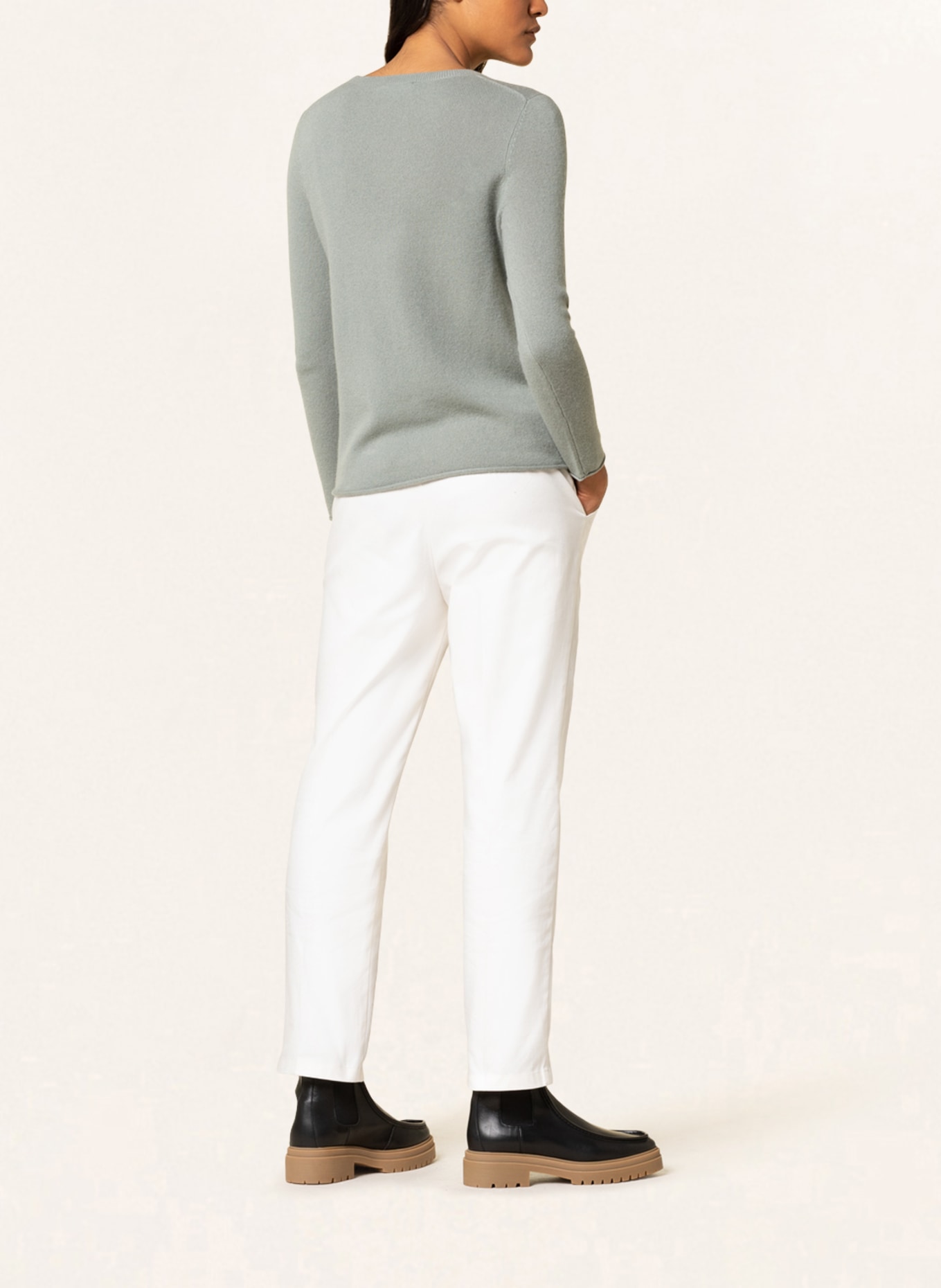 darling harbour Cashmere sweater, Color: MINT (Image 3)