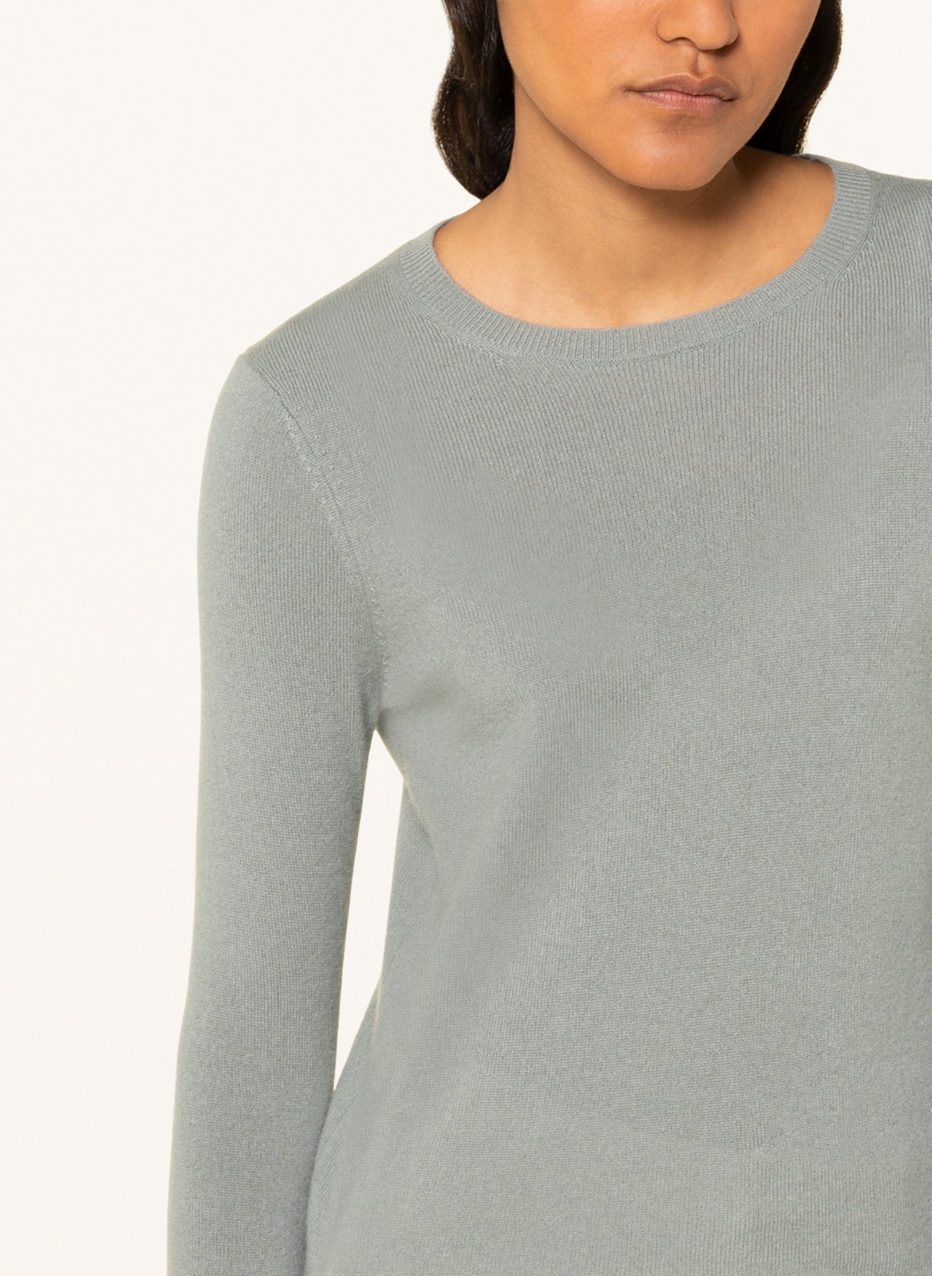 darling harbour Cashmere sweater, Color: MINT (Image 4)