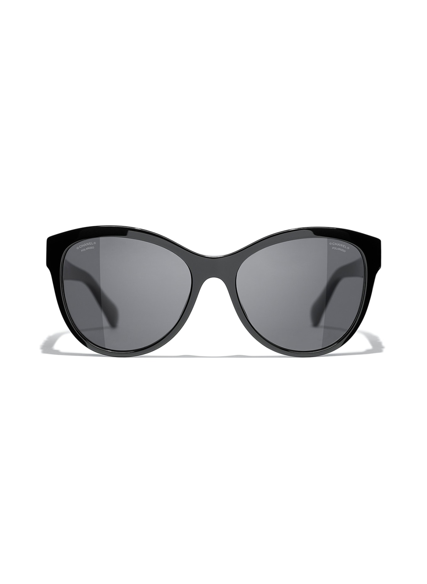CHANEL Butterfly sunglasses, Color: C622T8 - BLACK/GRAY POLARIZED (Image 2)