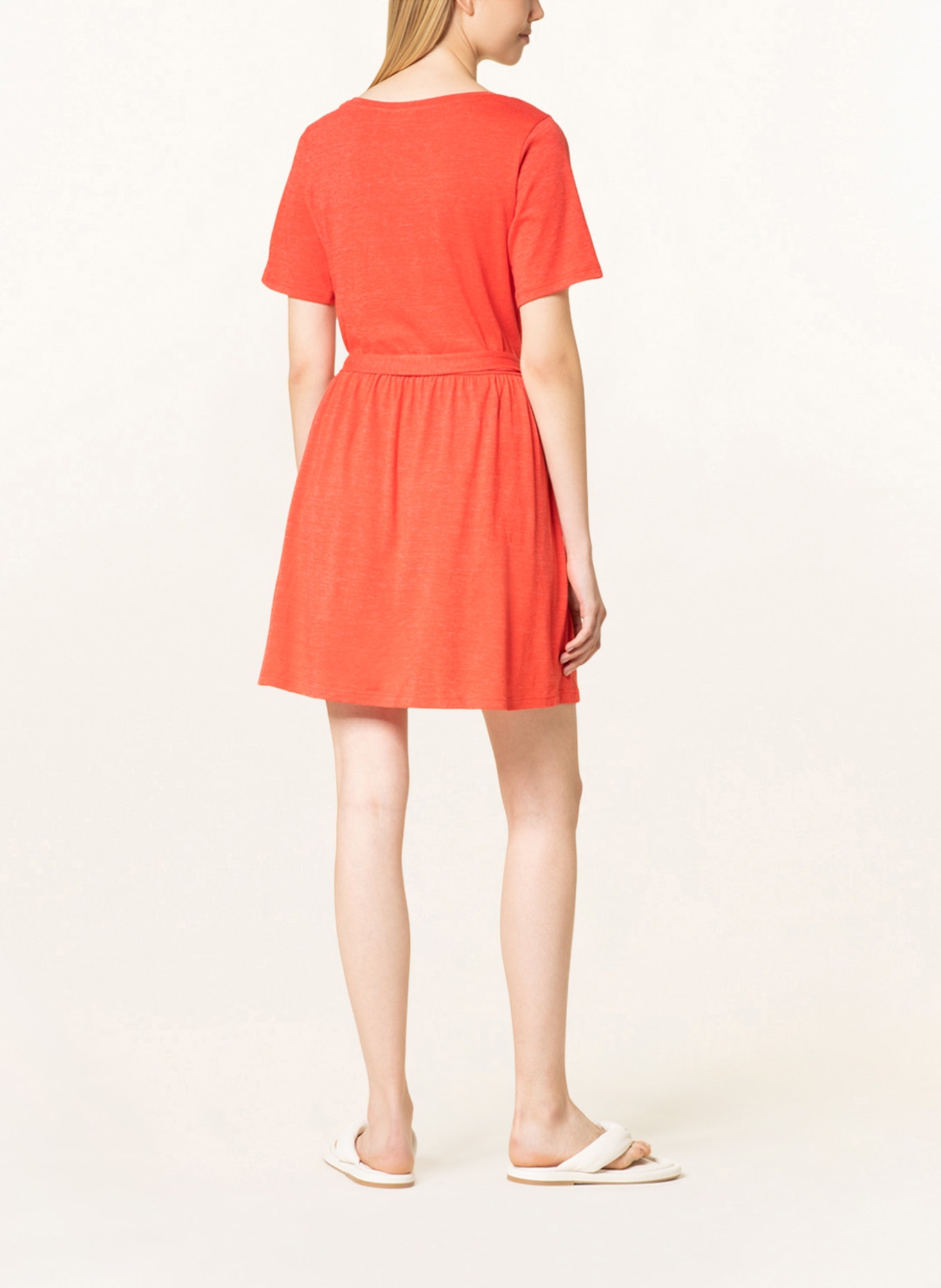 VILA Jersey dress , Color: RED (Image 3)