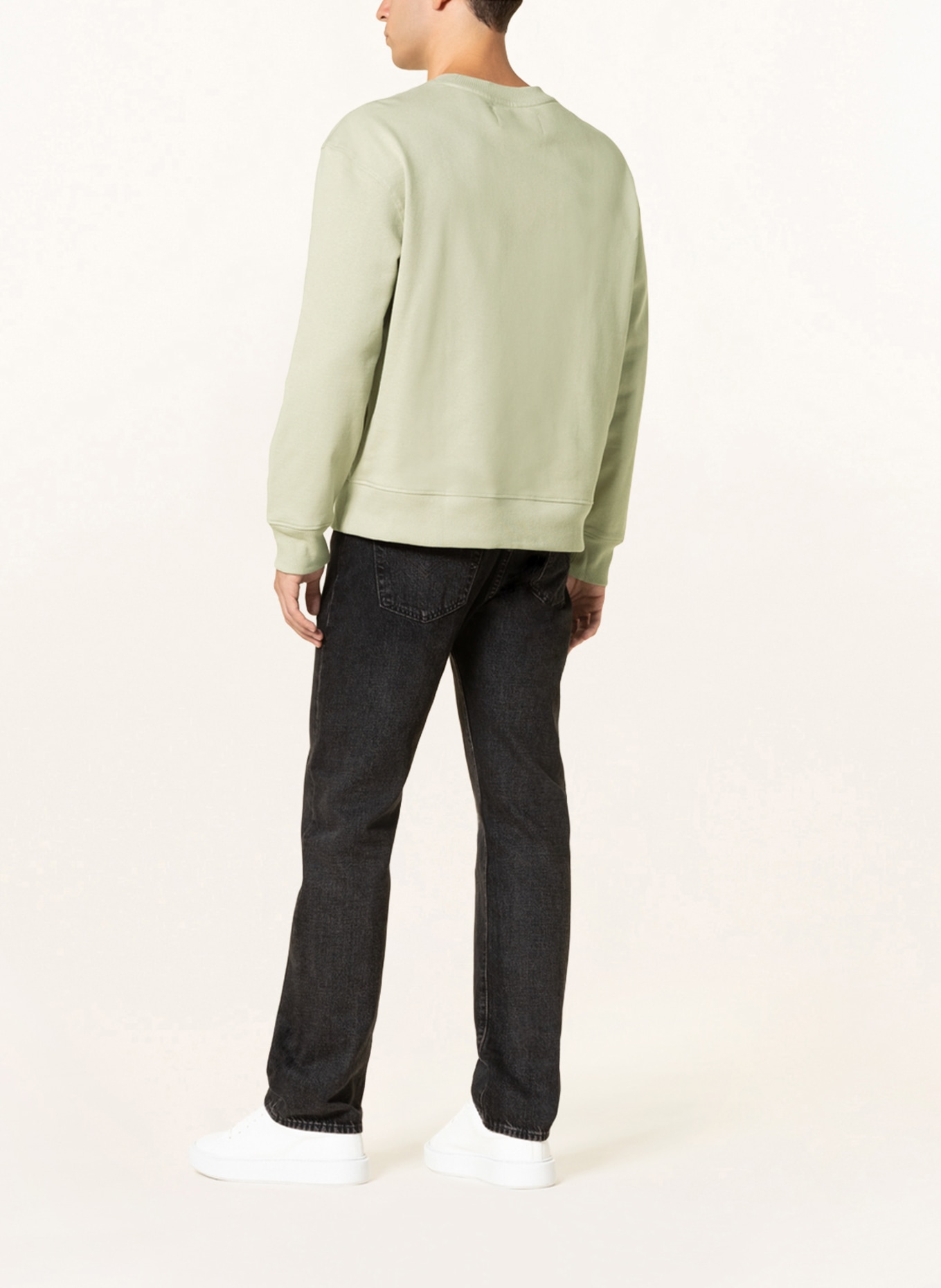 Calvin Klein Jeans Sweatshirt, Farbe: HELLGRÜN (Bild 3)