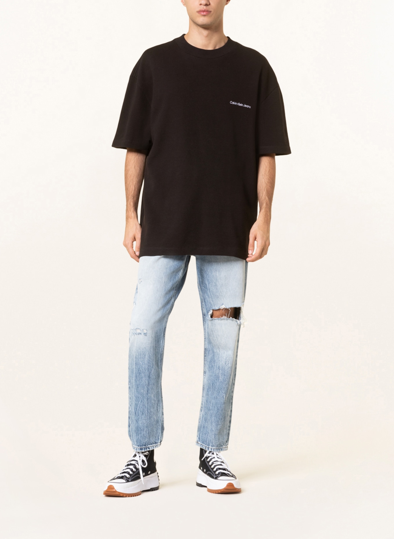 Calvin Klein Jeans T-shirt, Color: BLACK (Image 2)