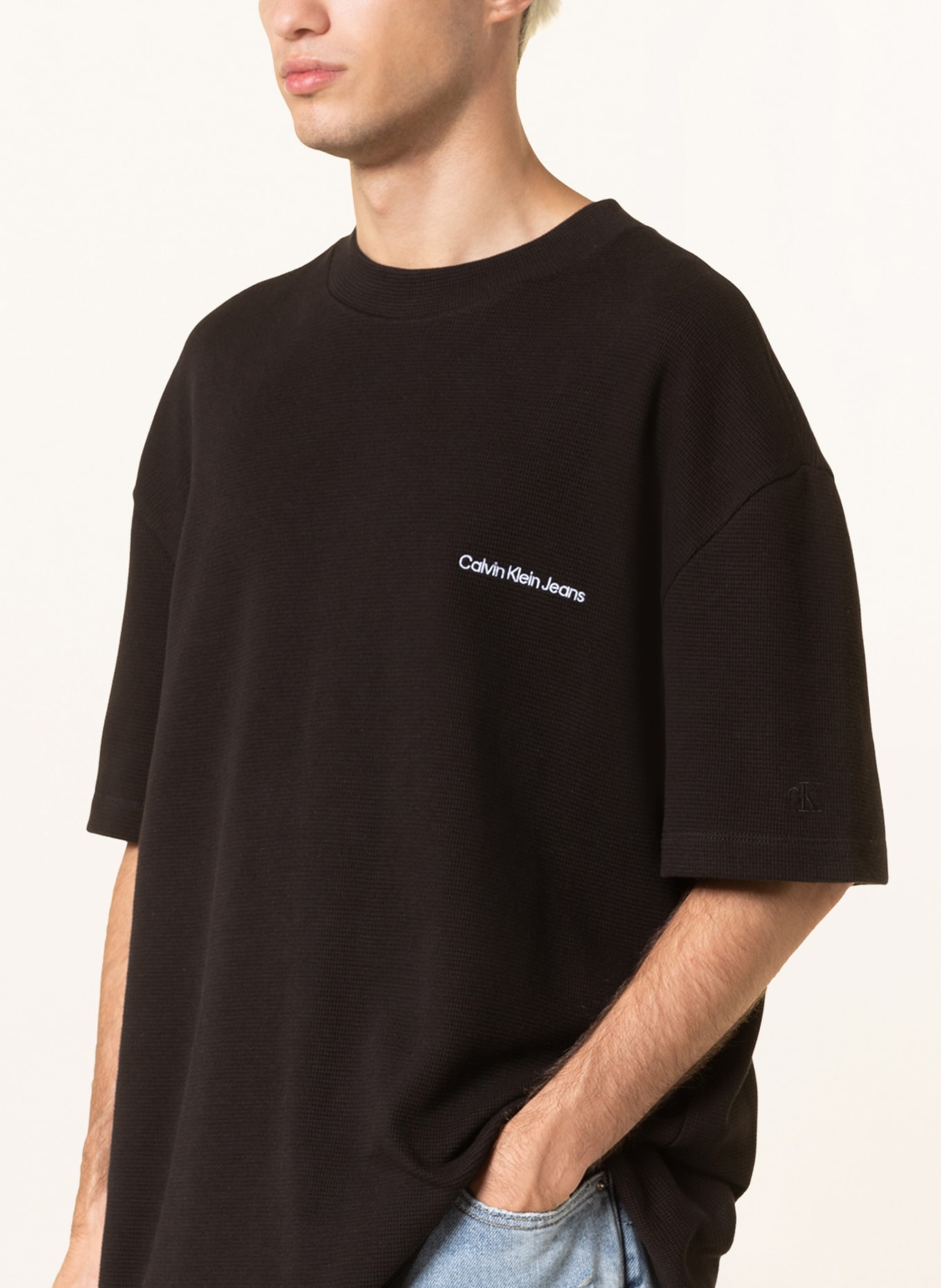 Calvin Klein Jeans T-shirt, Color: BLACK (Image 4)