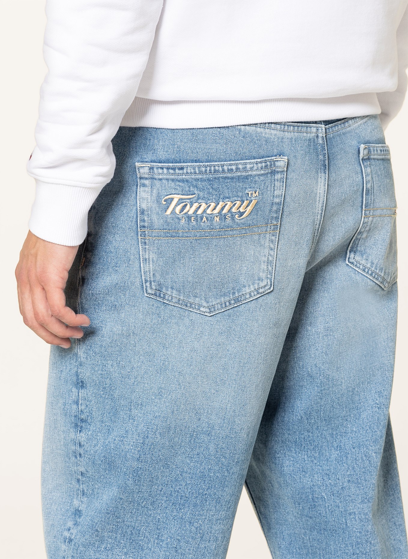 TOMMY JEANS Jeans BAX Loose Tapered Fit, Farbe: 1AB Denim Light (Bild 5)