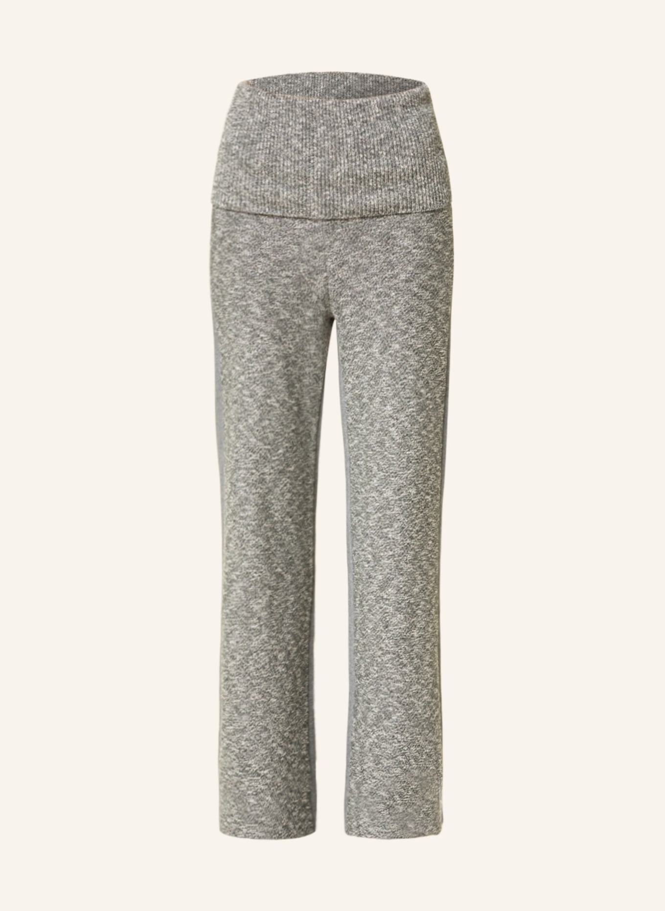 Off-White Knit trousers, Color: DARK GRAY (Image 1)